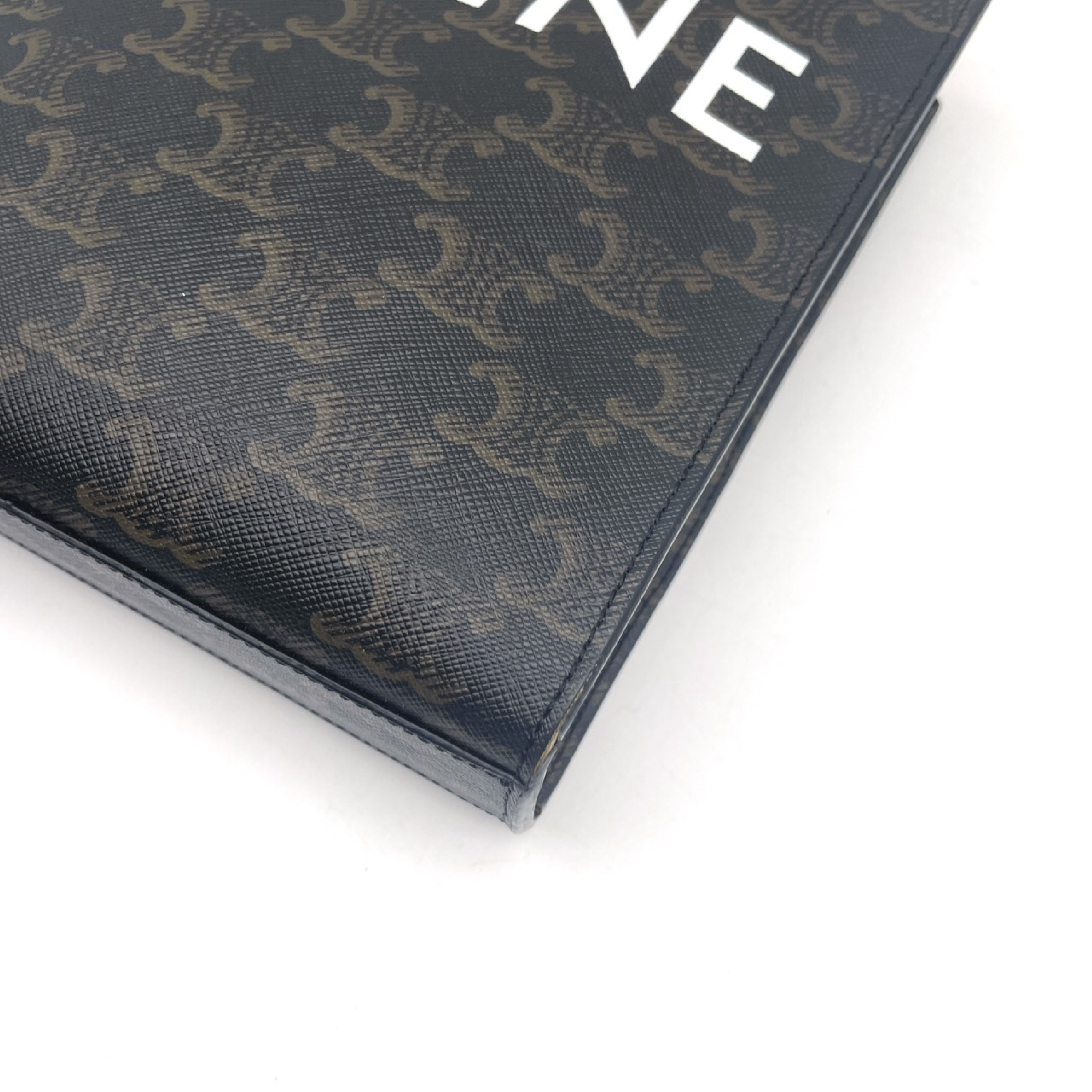 Triomphe Mini Vertical Cabas Handbag — view 6