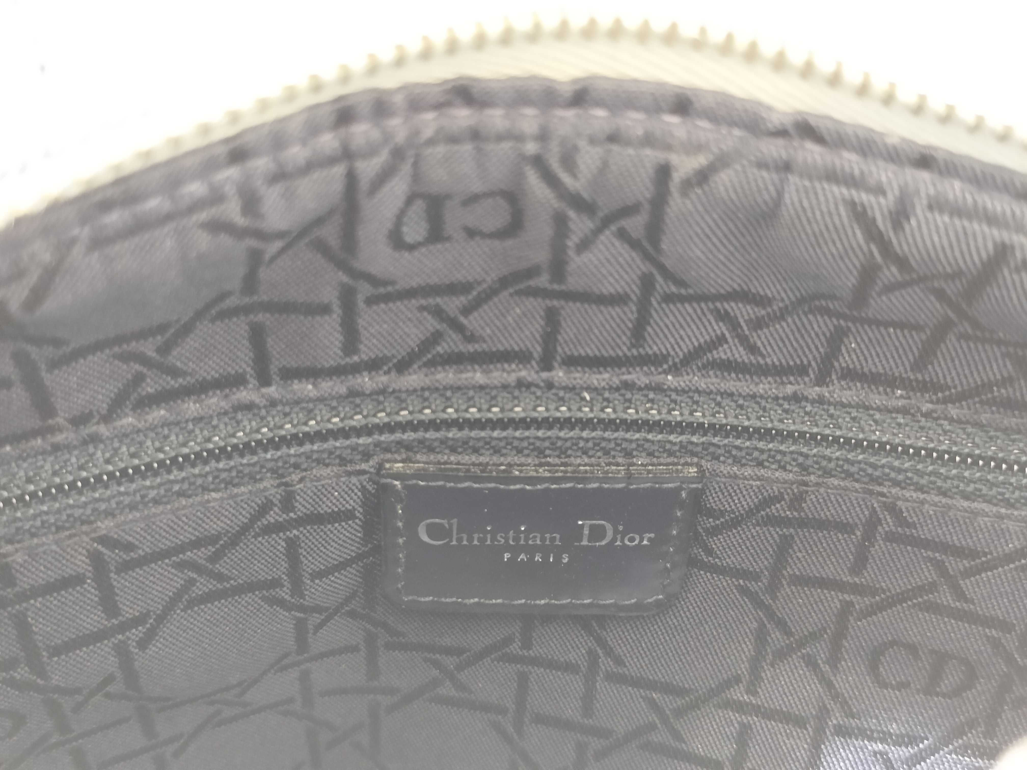 Lady Dior 2WAY Lady Cannage Denim Handbag — view 12