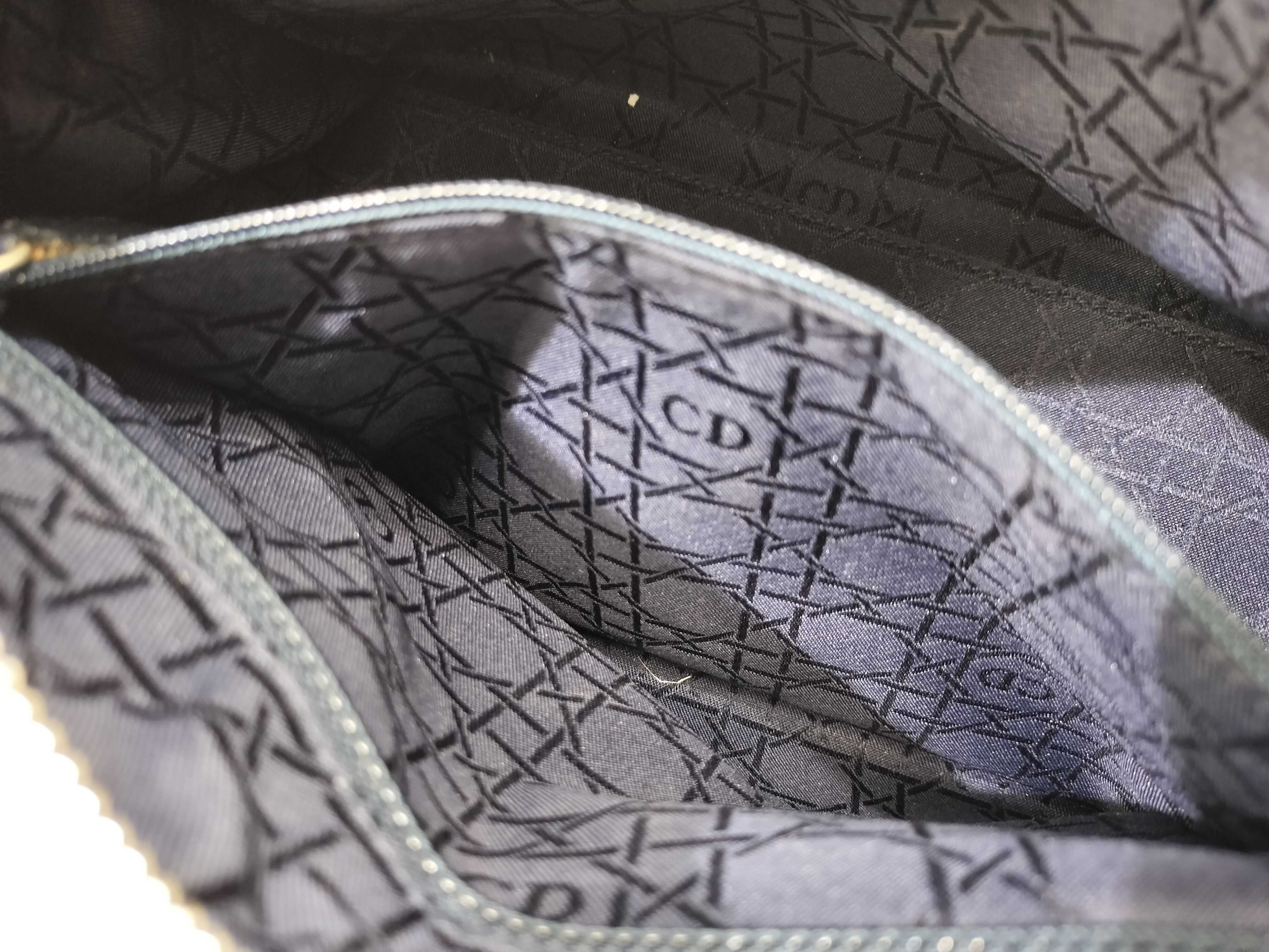 Lady Dior 2WAY Lady Cannage Denim Handbag — view 13