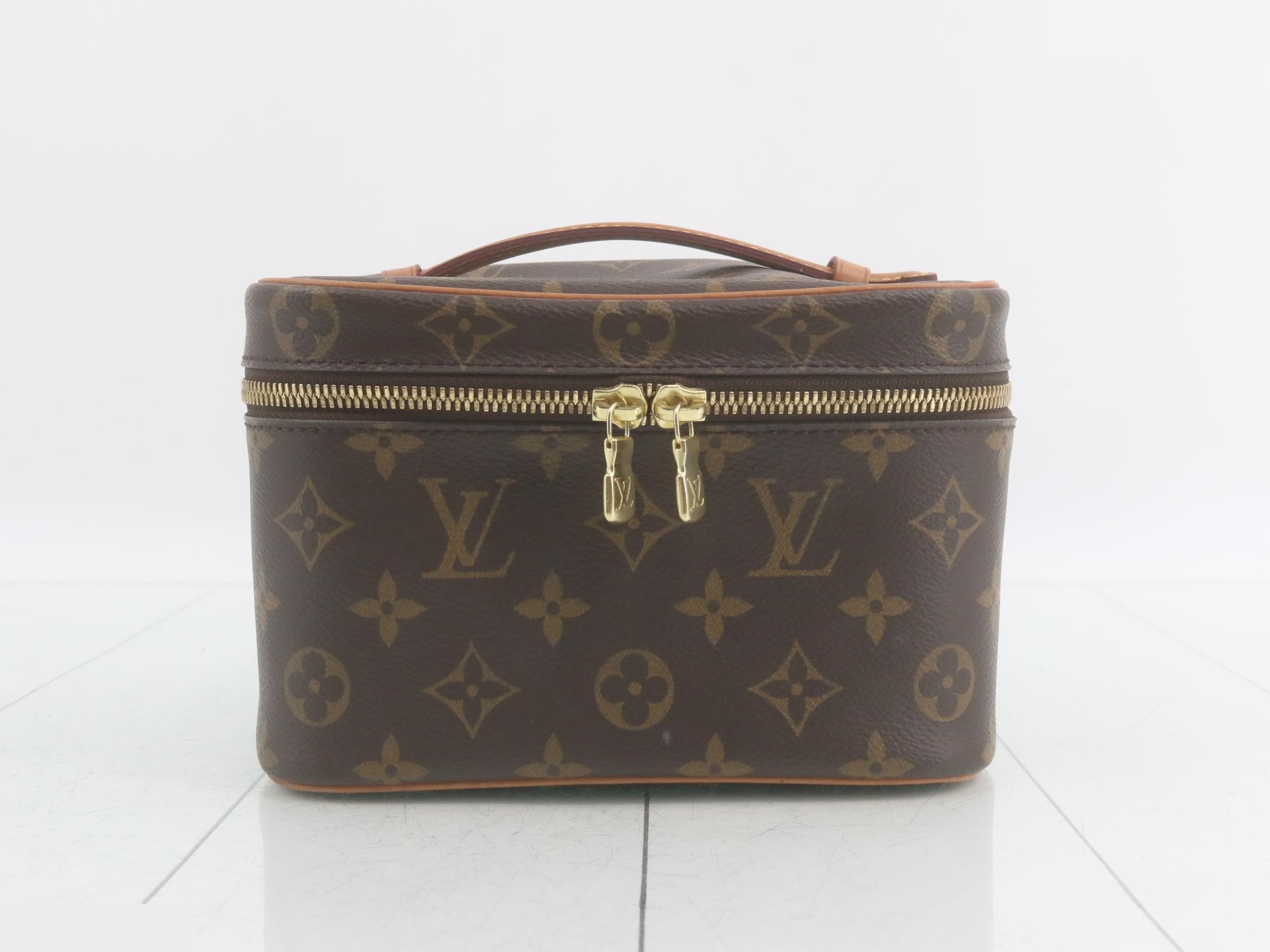 Monogram pouch