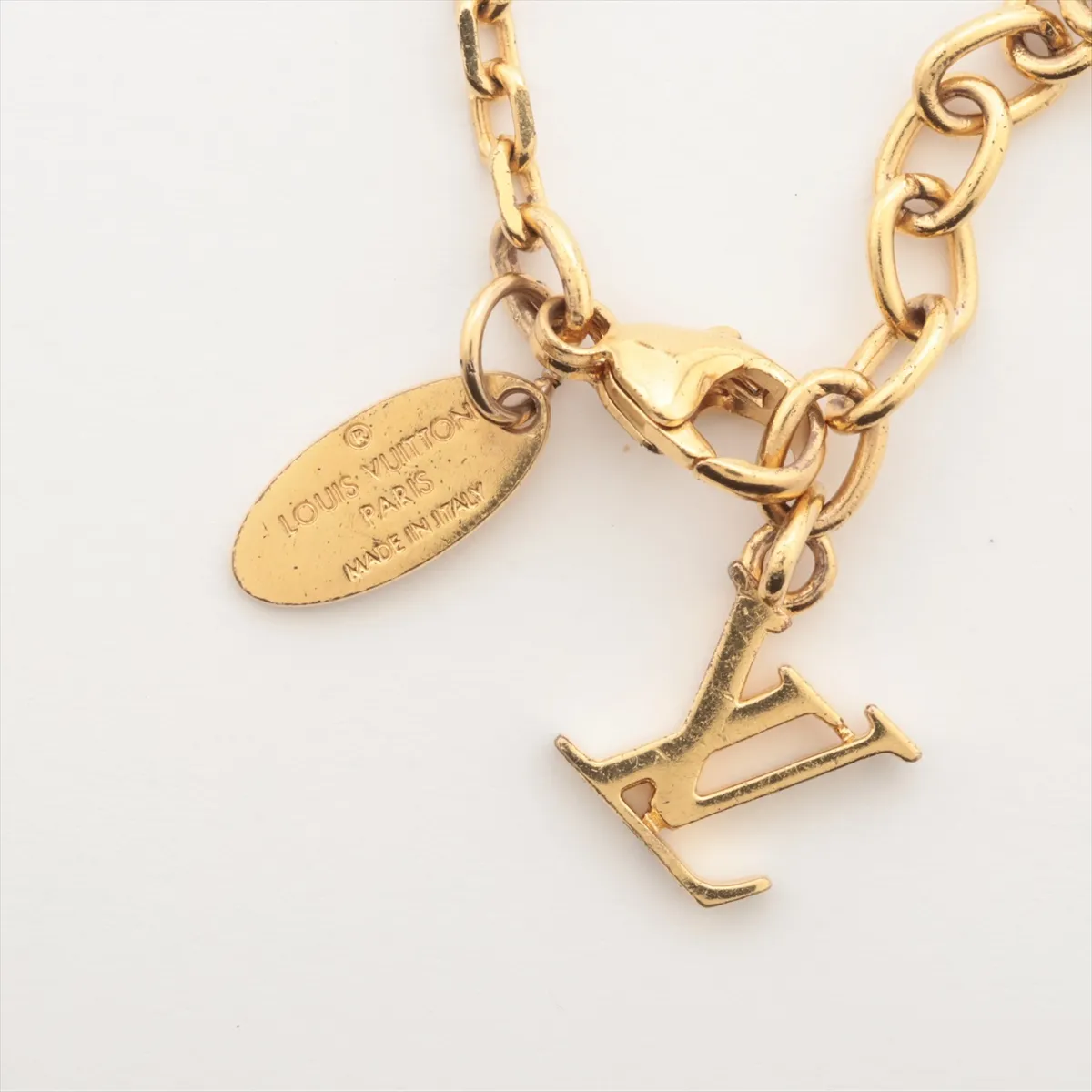 M66999 Collier Gamble TE1103 Necklace GP Gold. Features: dents, — view 4