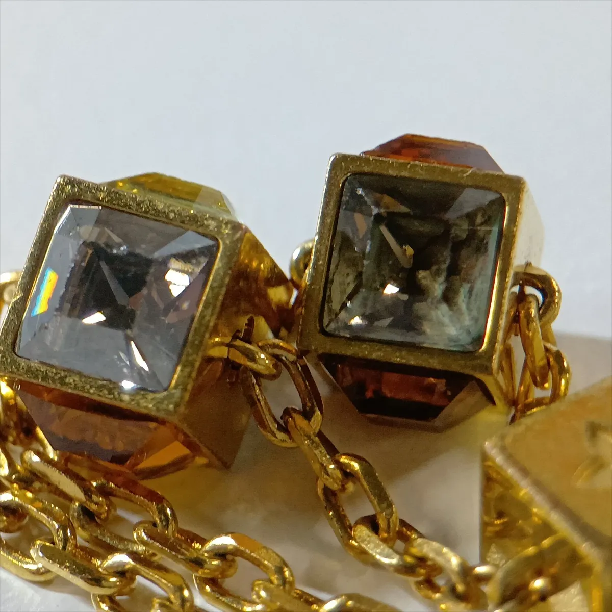M66999 Collier Gamble TE1103 Necklace GP Gold. Features: dents, — view 6