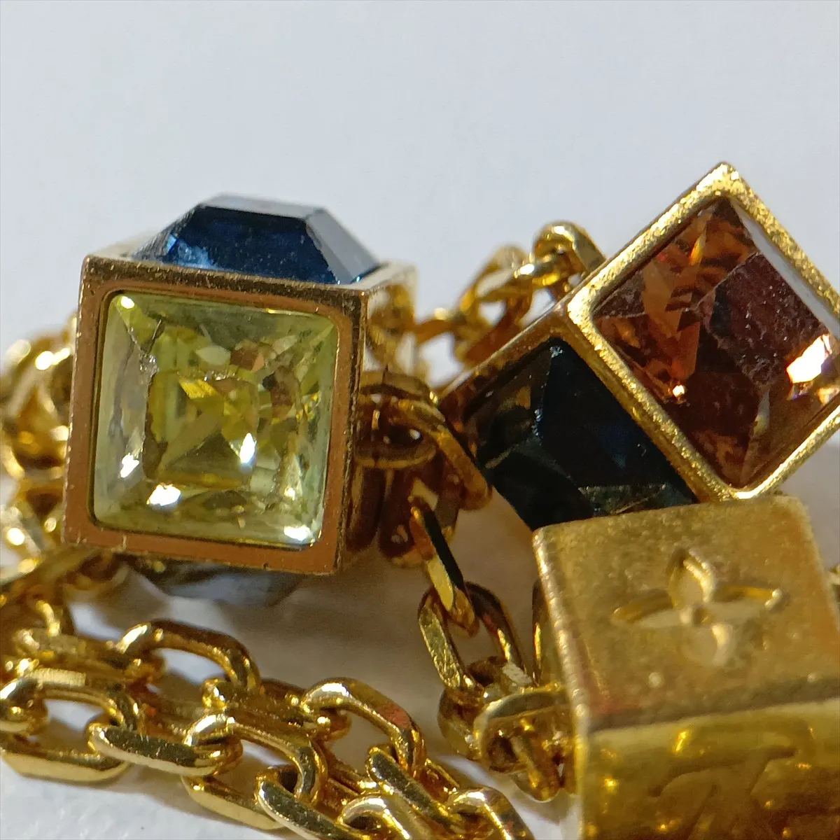 M66999 Collier Gamble TE1103 Necklace GP Gold. Features: dents, — view 8