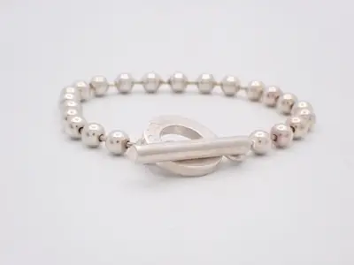 Bracelet, wrist circumference approximately 16.5 cm, 925 sterling silver, 15.8 g