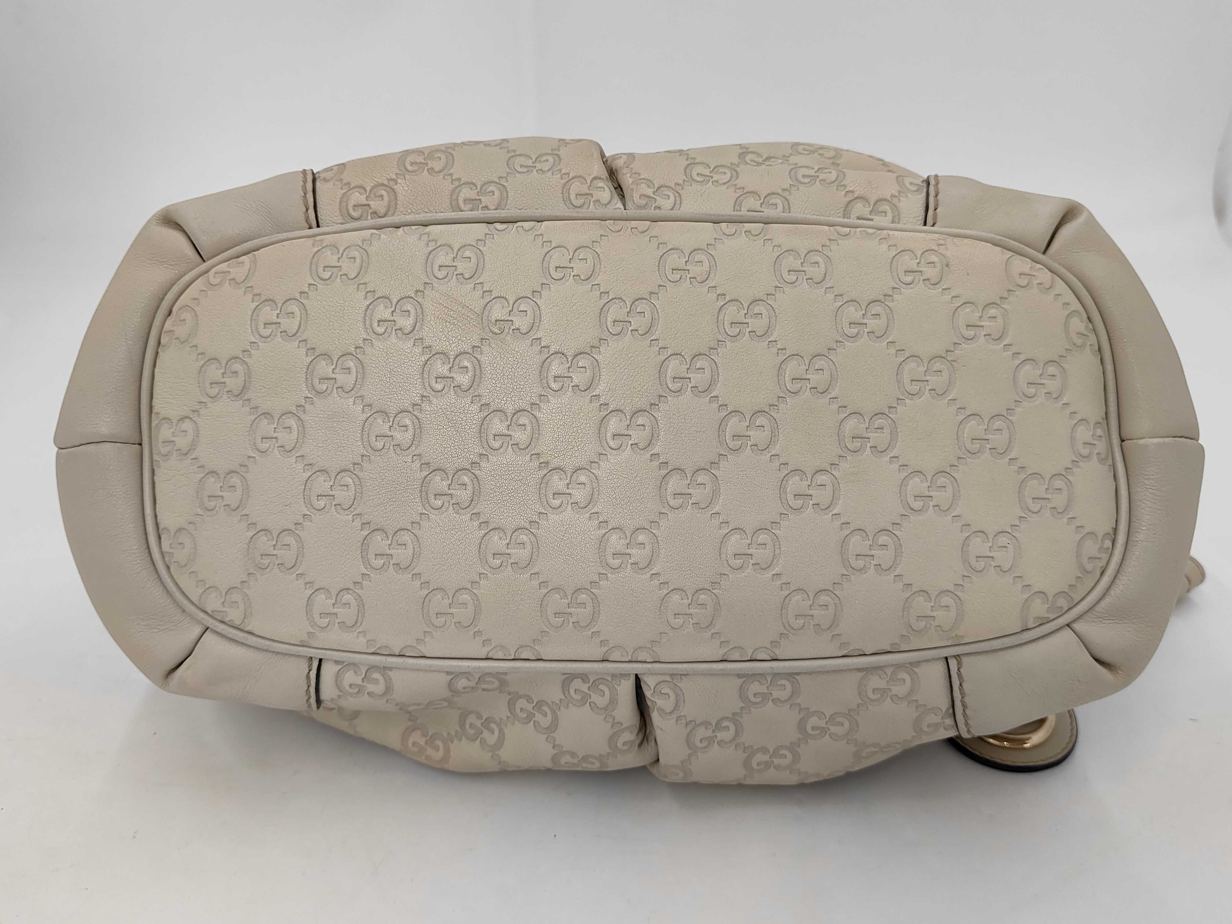 handbag Sookie striped leather white 247902 bag — view 4