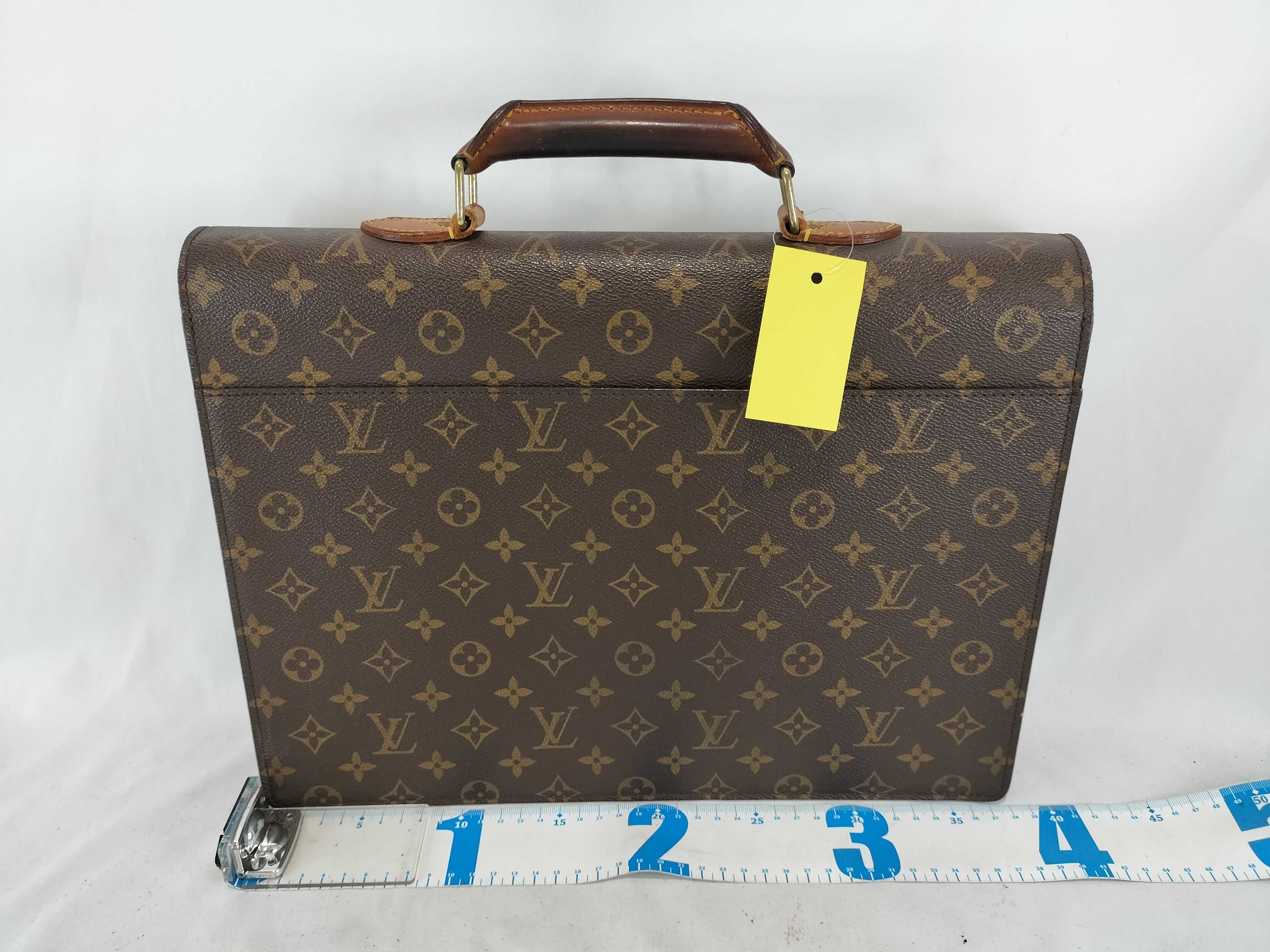 Monogram Serviette Conseil Business Bag — view 3