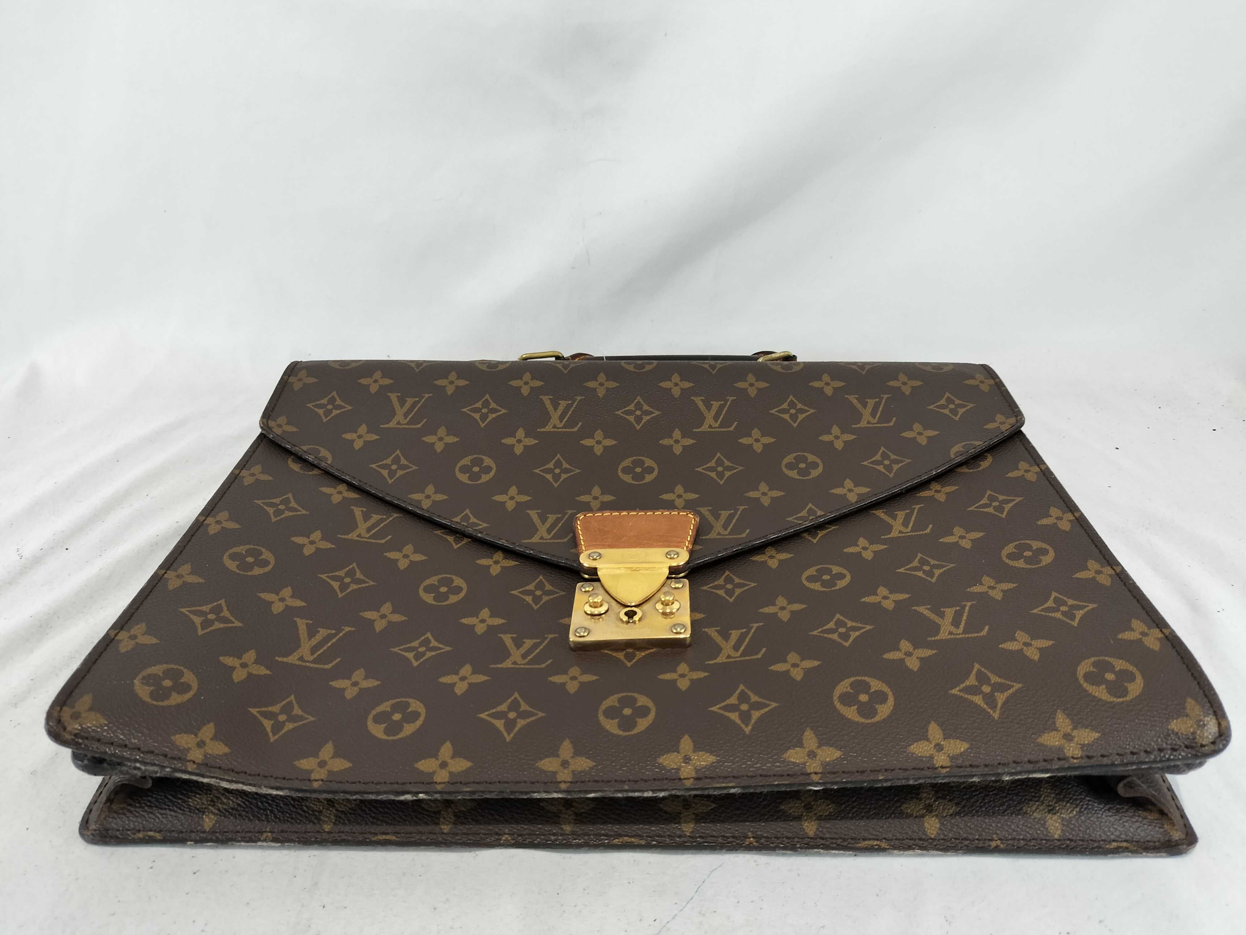 Monogram Serviette Conseil Business Bag — view 8