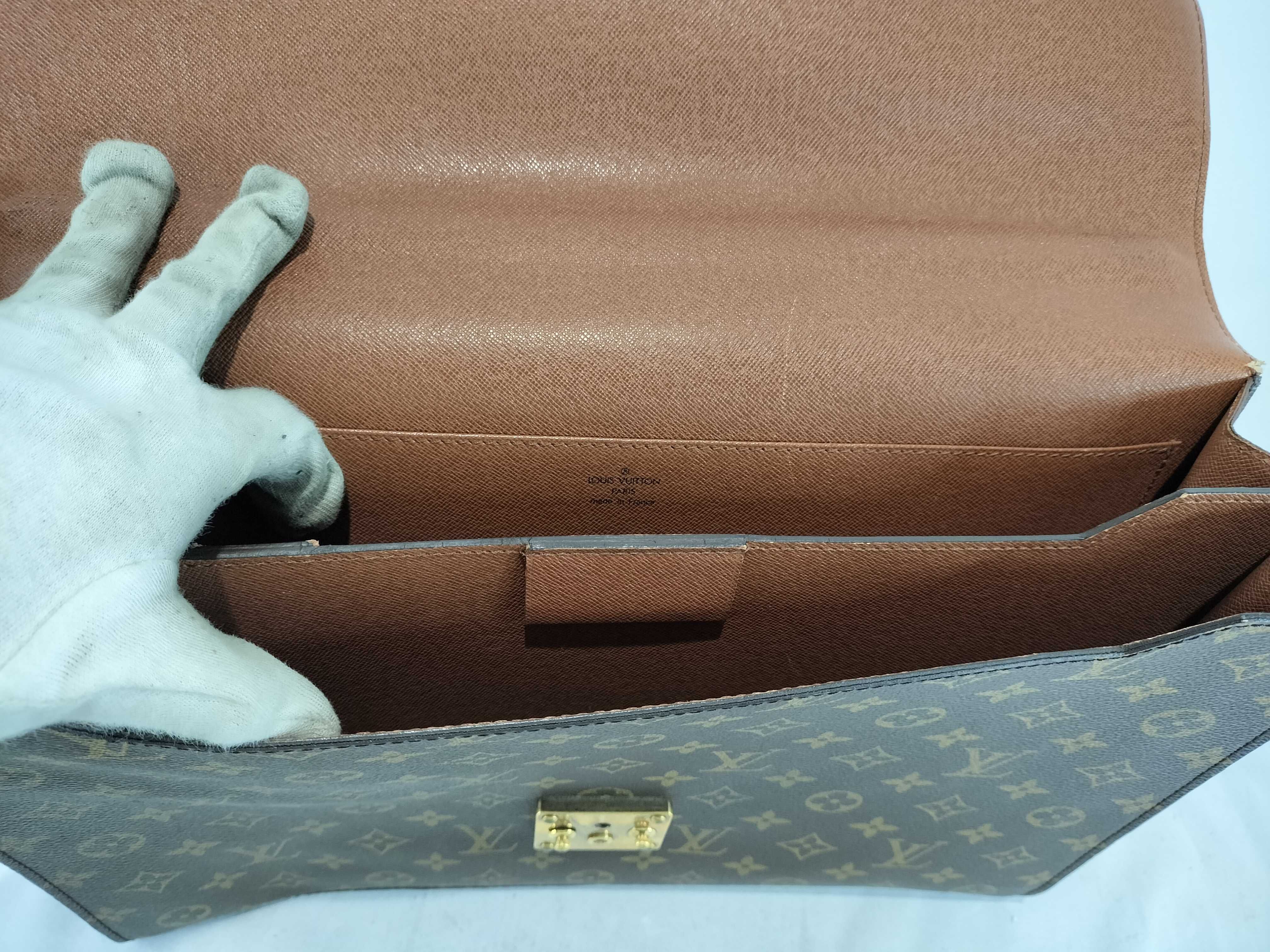 Monogram Serviette Conseil Business Bag — view 10