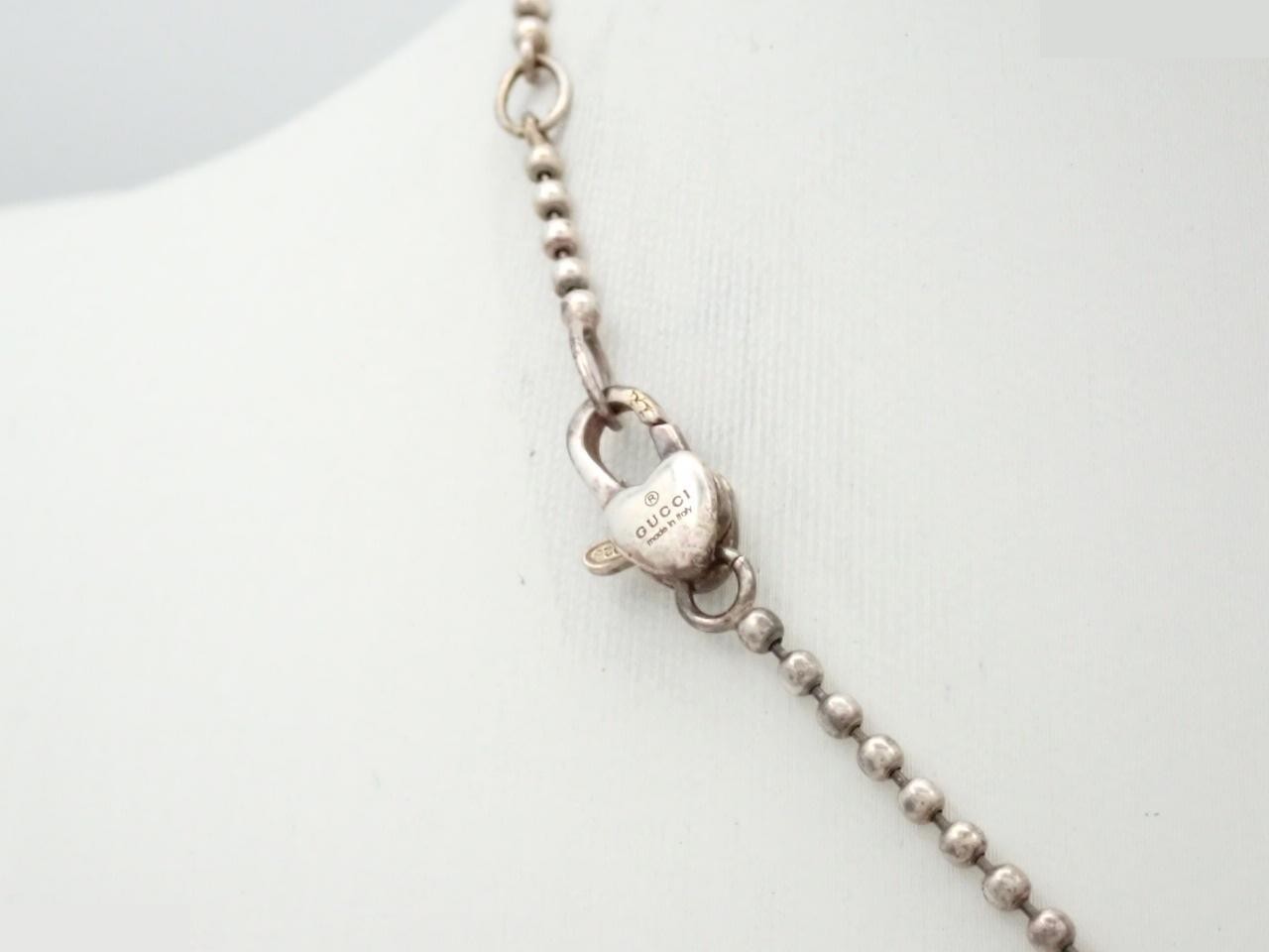 Interlocking G Heart SV925 5.3g Chain approx. 40cm — view 2