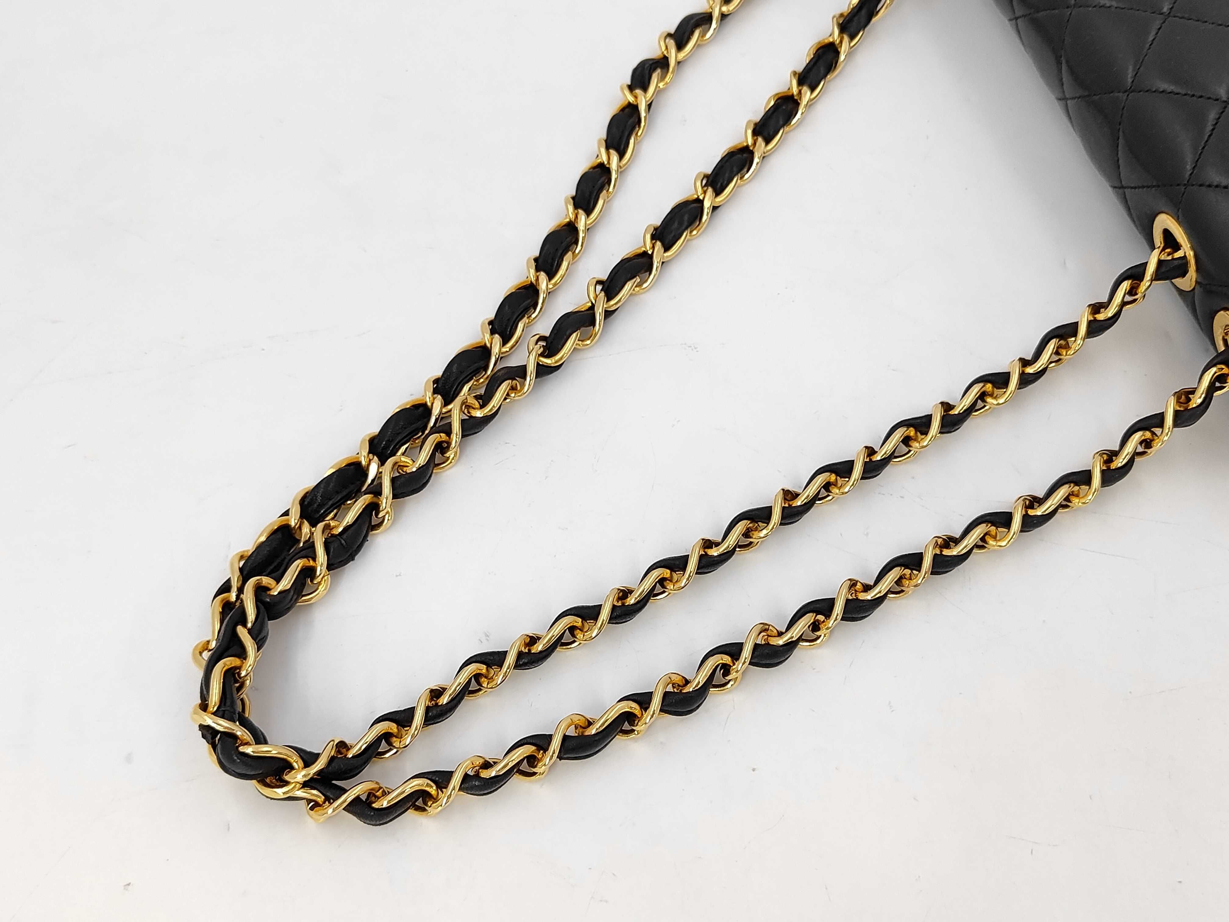 Chain Shoulder Bag, Large Matelassé, 30cm, Lambskin, with original seal and card. — view 5