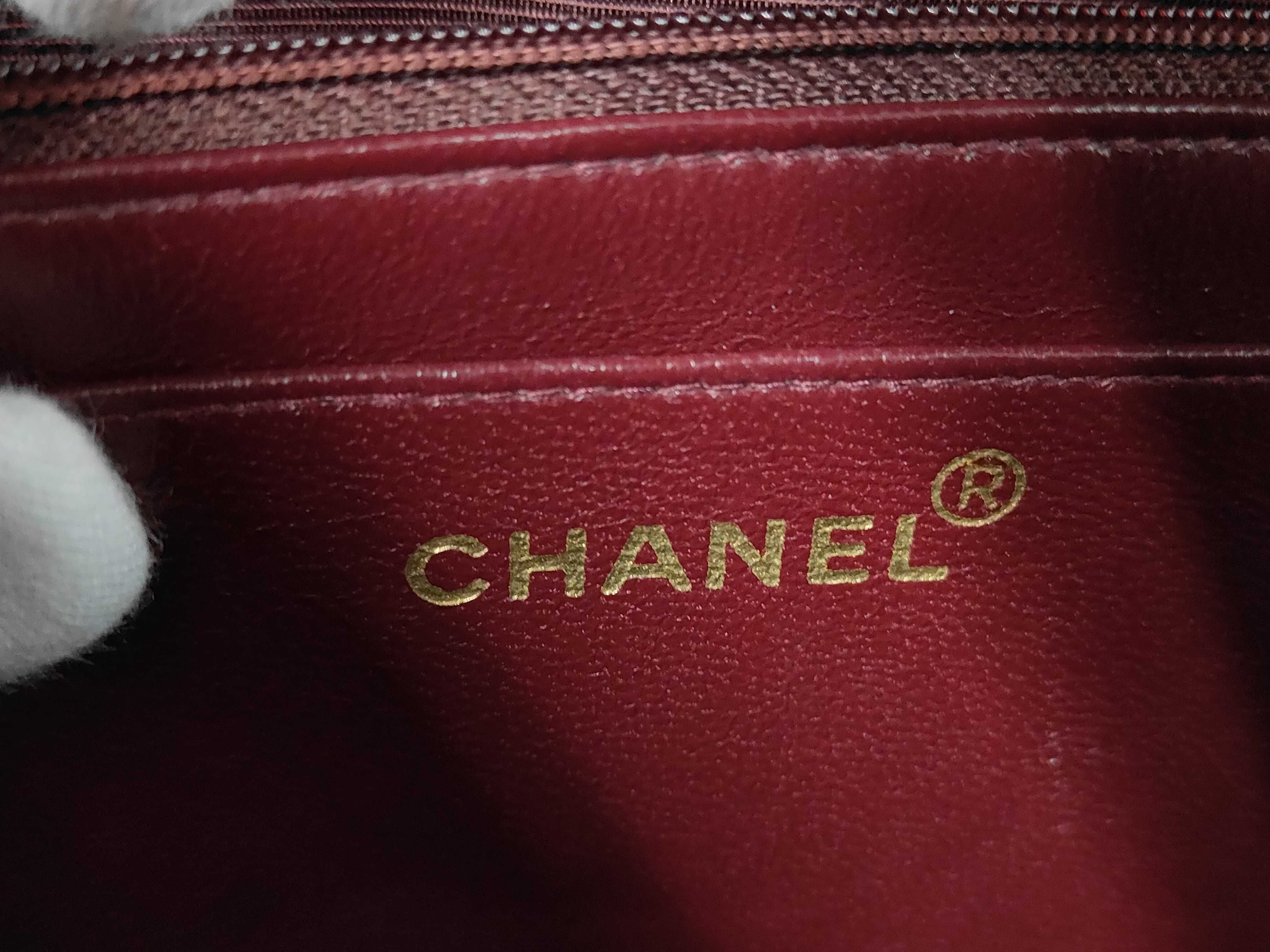 Chain Shoulder Bag, Large Matelassé, 30cm, Lambskin, with original seal and card. — view 10