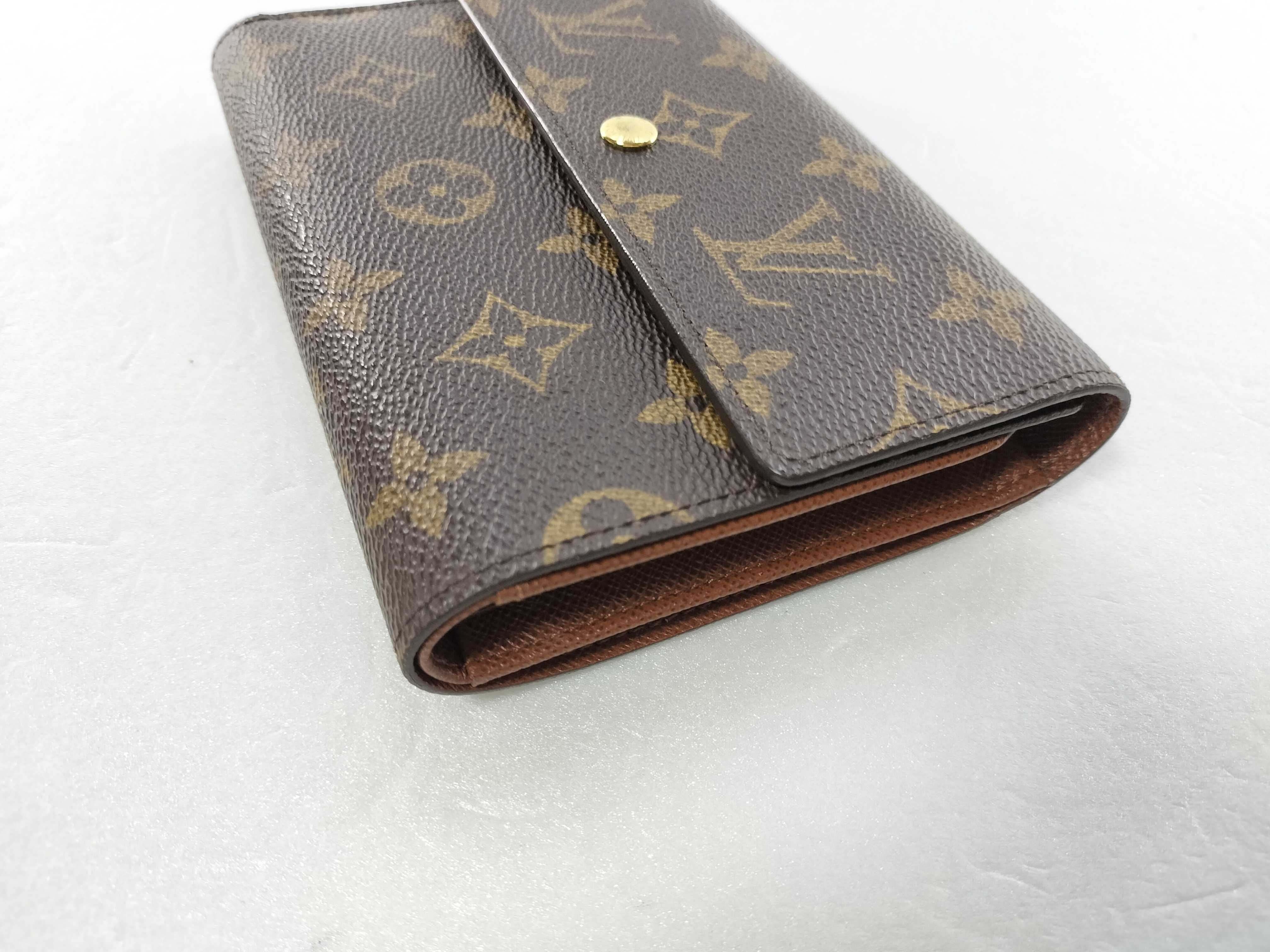 Monogram Portefeuille Tresor Etui Papier Tri-fold Wallet Monogram Wallet — view 3