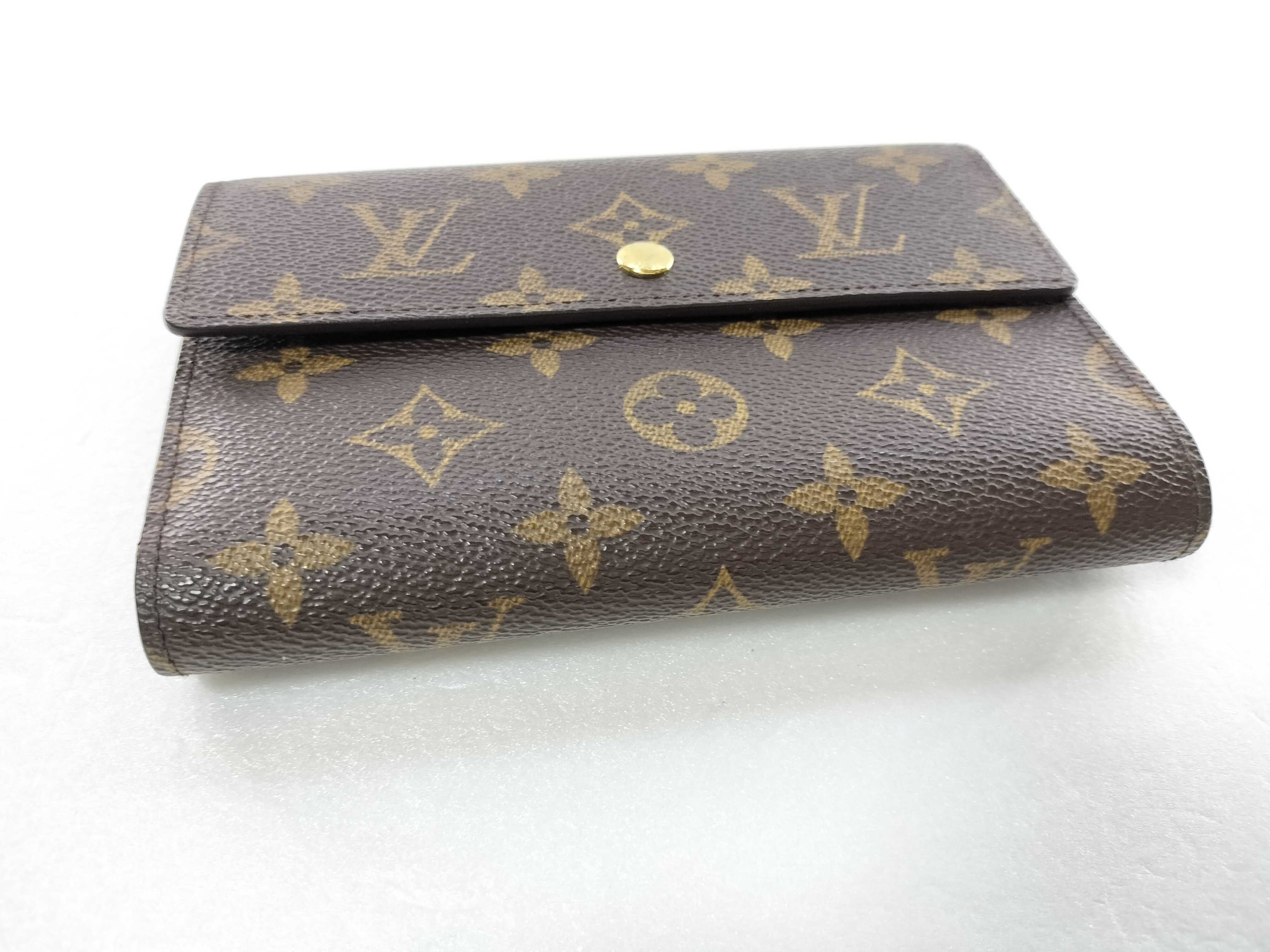 Monogram Portefeuille Tresor Etui Papier Tri-fold Wallet Monogram Wallet — view 5
