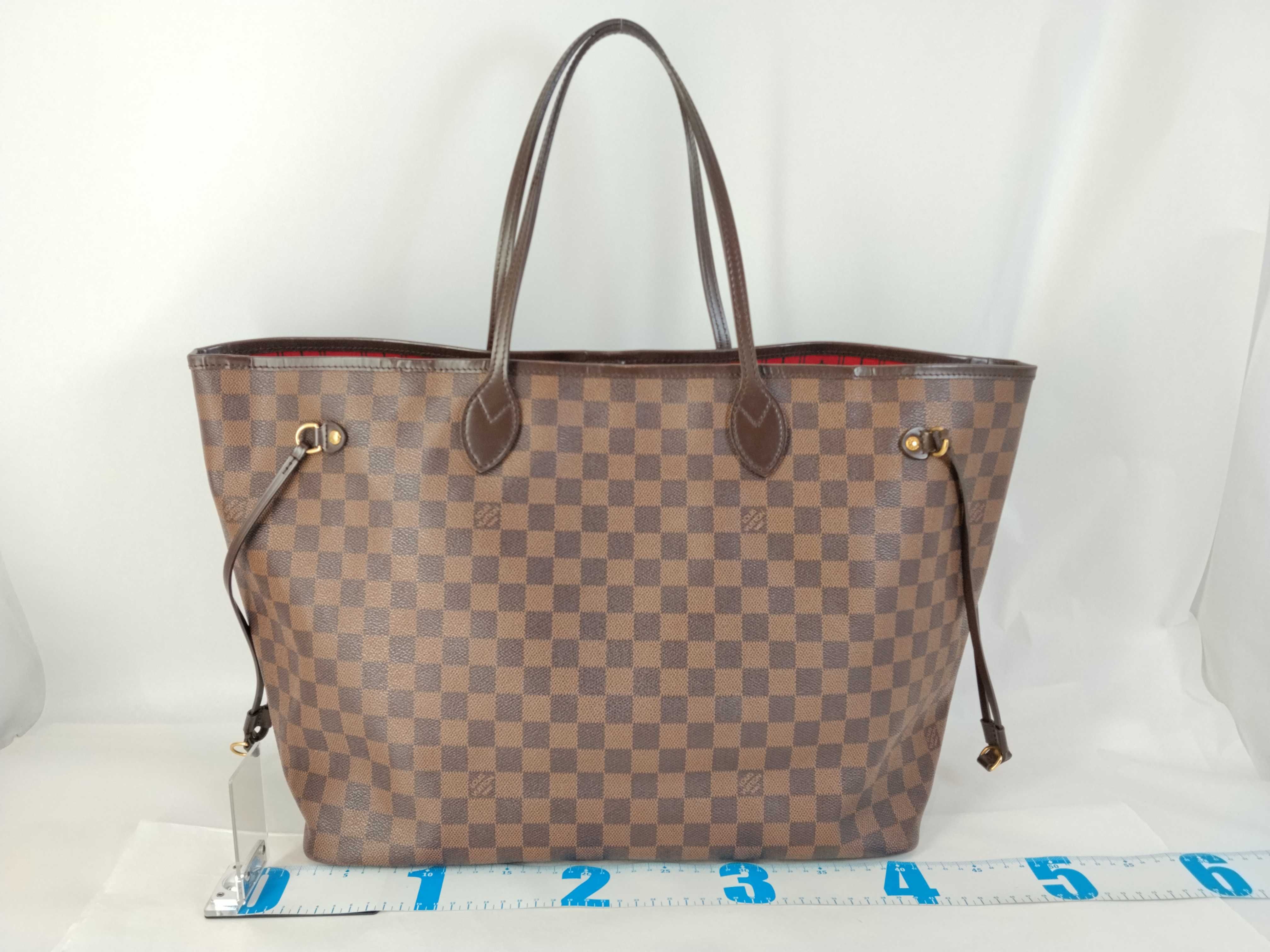 Damier ID- Damier Neverfull GM N51106 Tote Bag — view 2