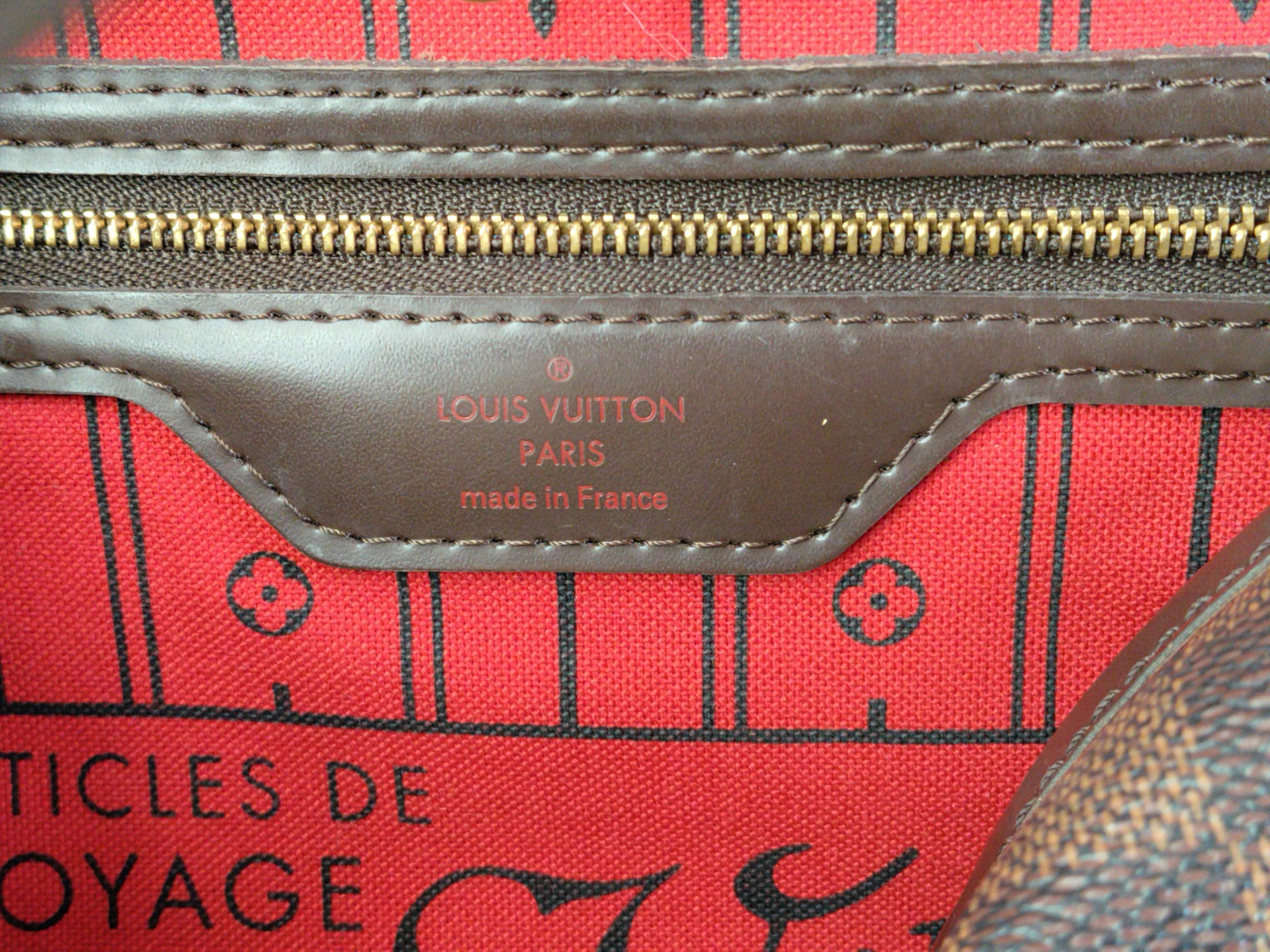 Damier ID- Damier Neverfull GM N51106 Tote Bag — view 11