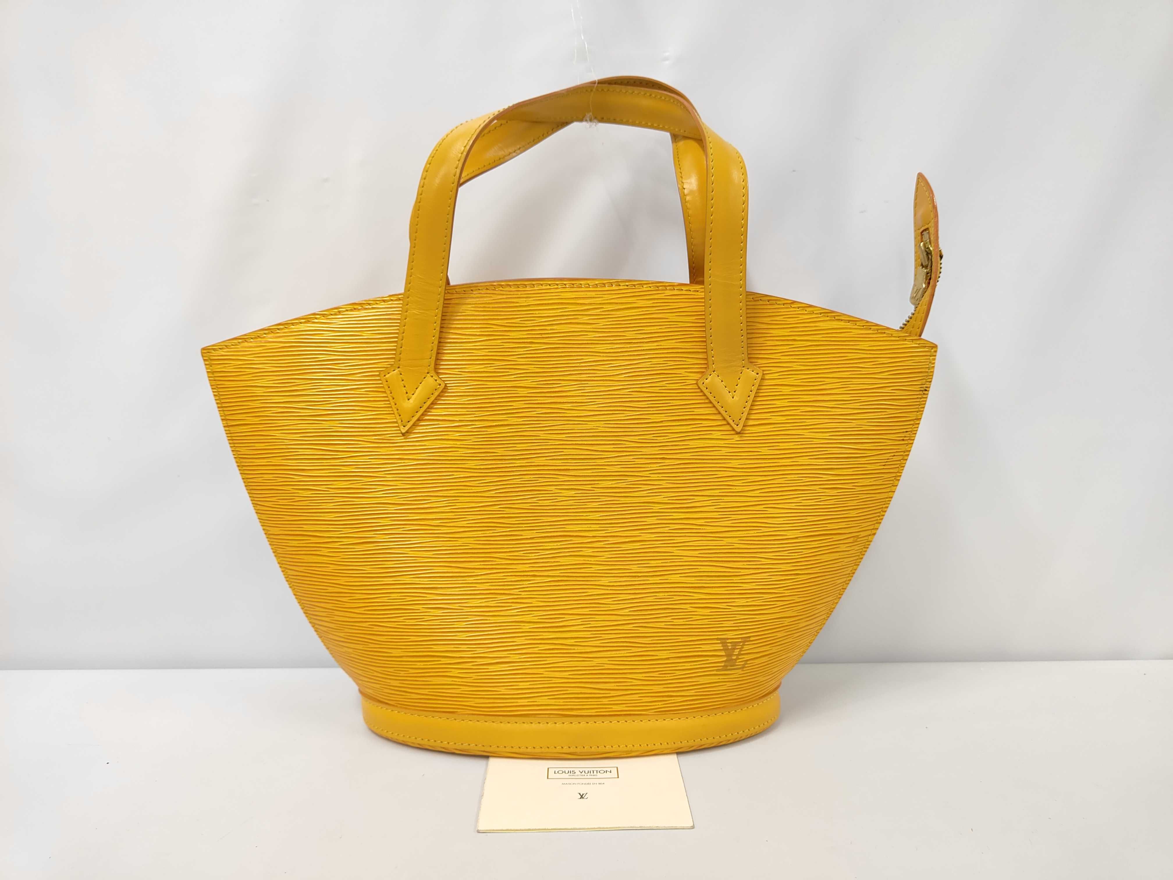 M52279 Epi Saint Jacques Tassili Yellow Tote Bag
