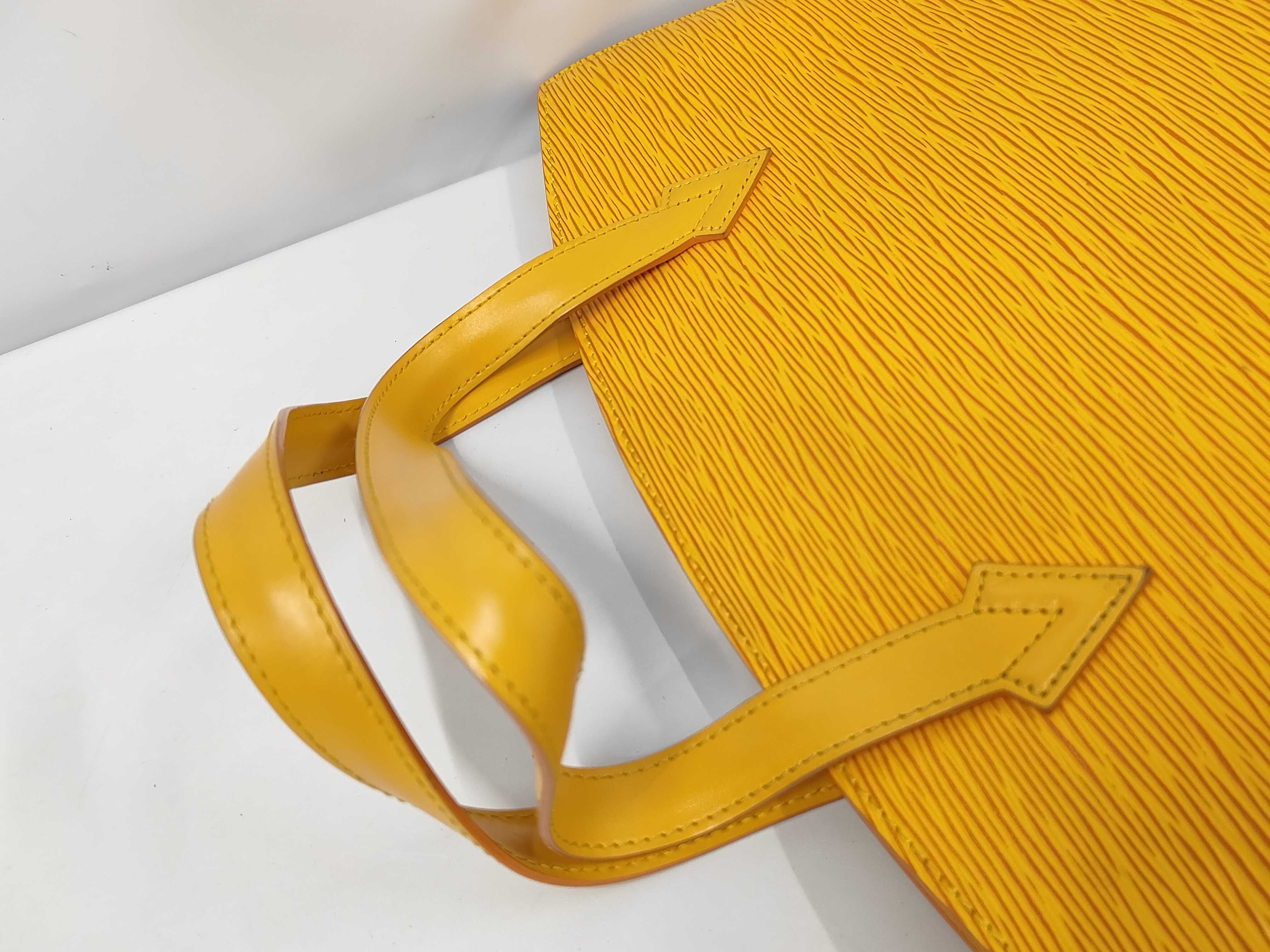M52279 Epi Saint Jacques Tassili Yellow Tote Bag — view 5
