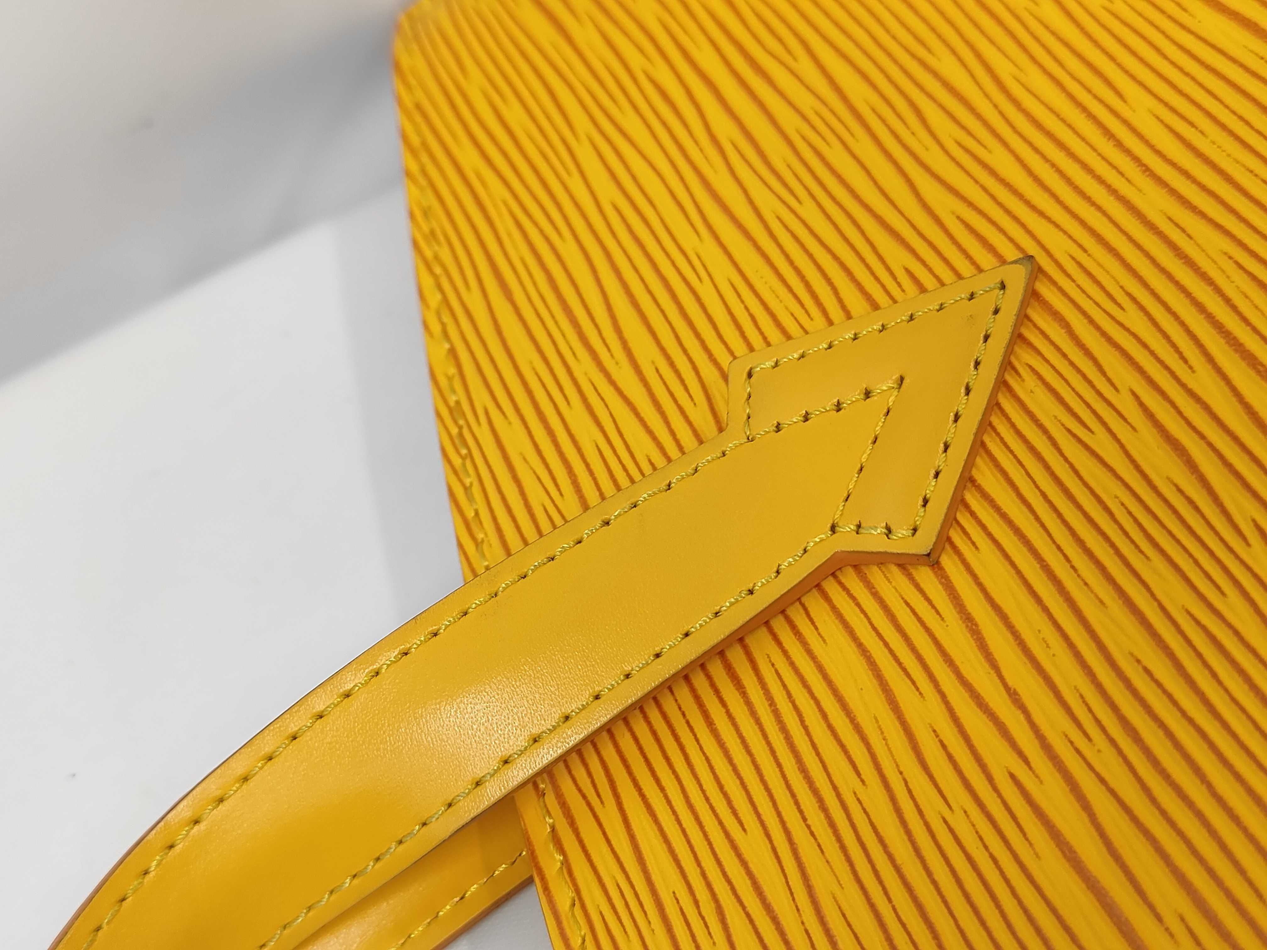 M52279 Epi Saint Jacques Tassili Yellow Tote Bag — view 6