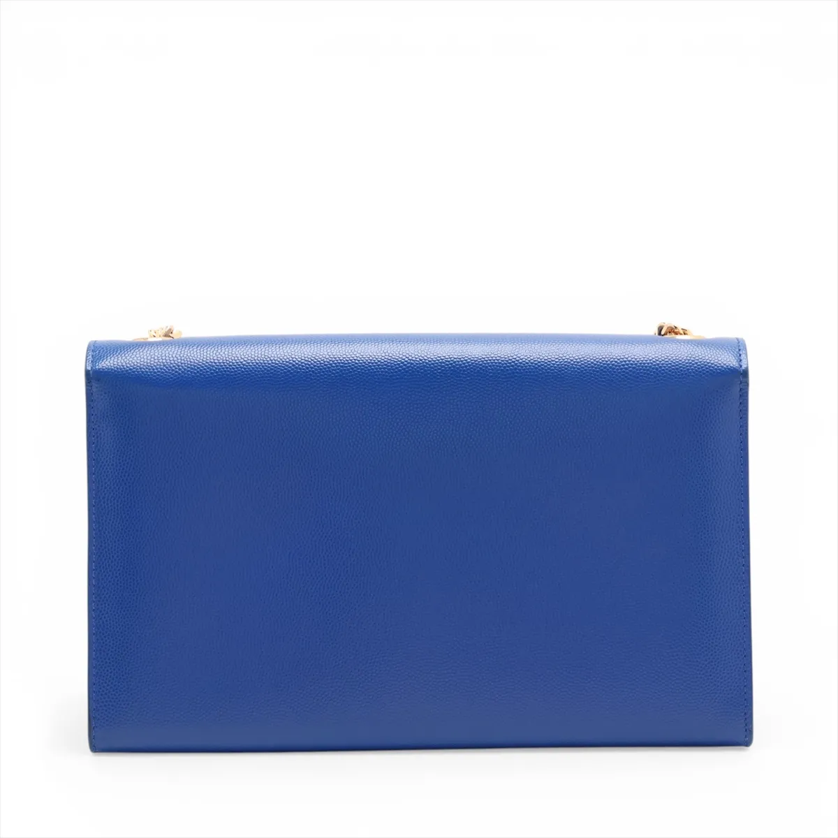 Classic Kate Leather Chain Shoulder Bag, Blue, 364021 — view 2