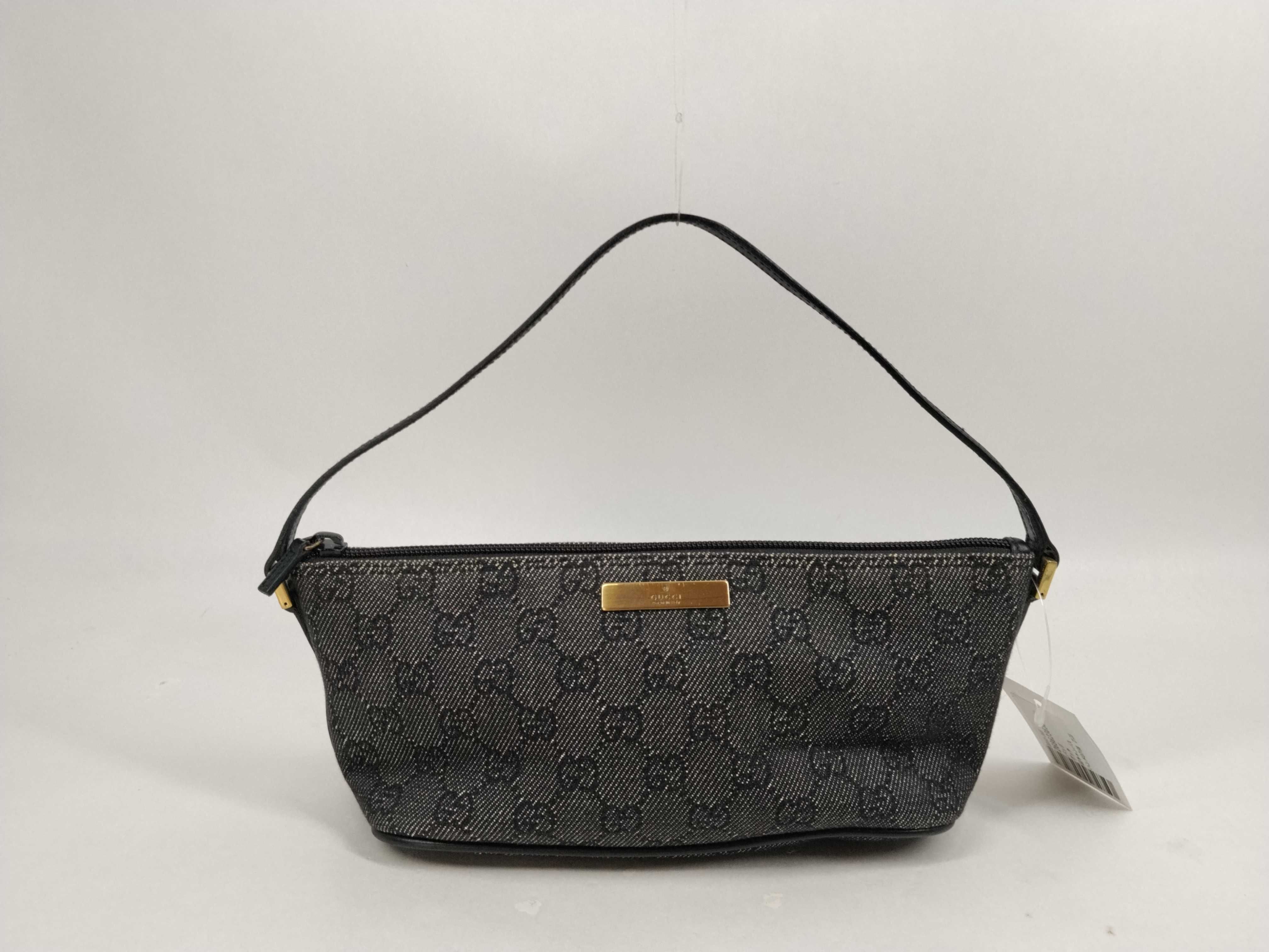 GG Canvas Hand Pouch