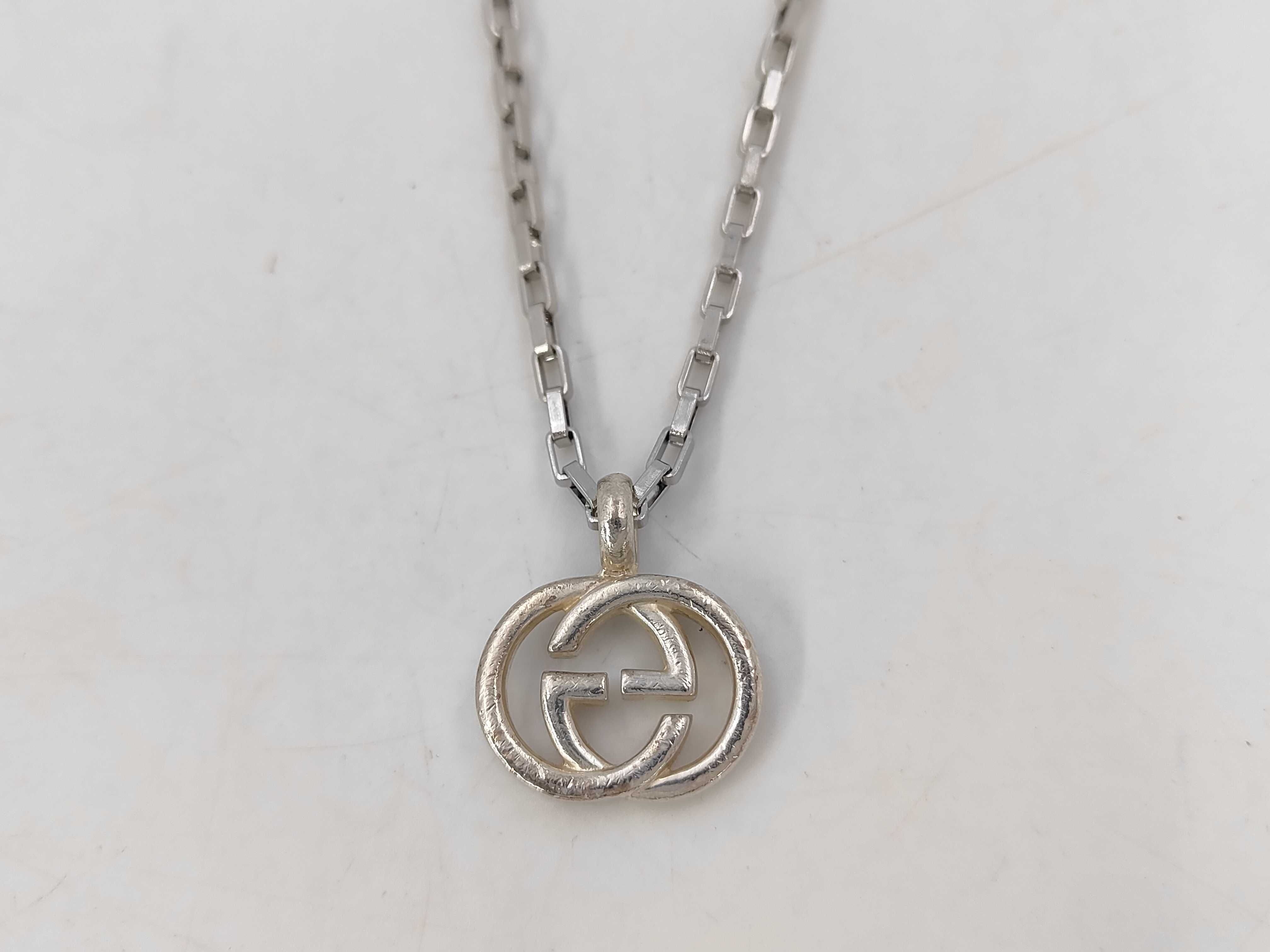 GG Interlocking G Necklace Ring — view 2