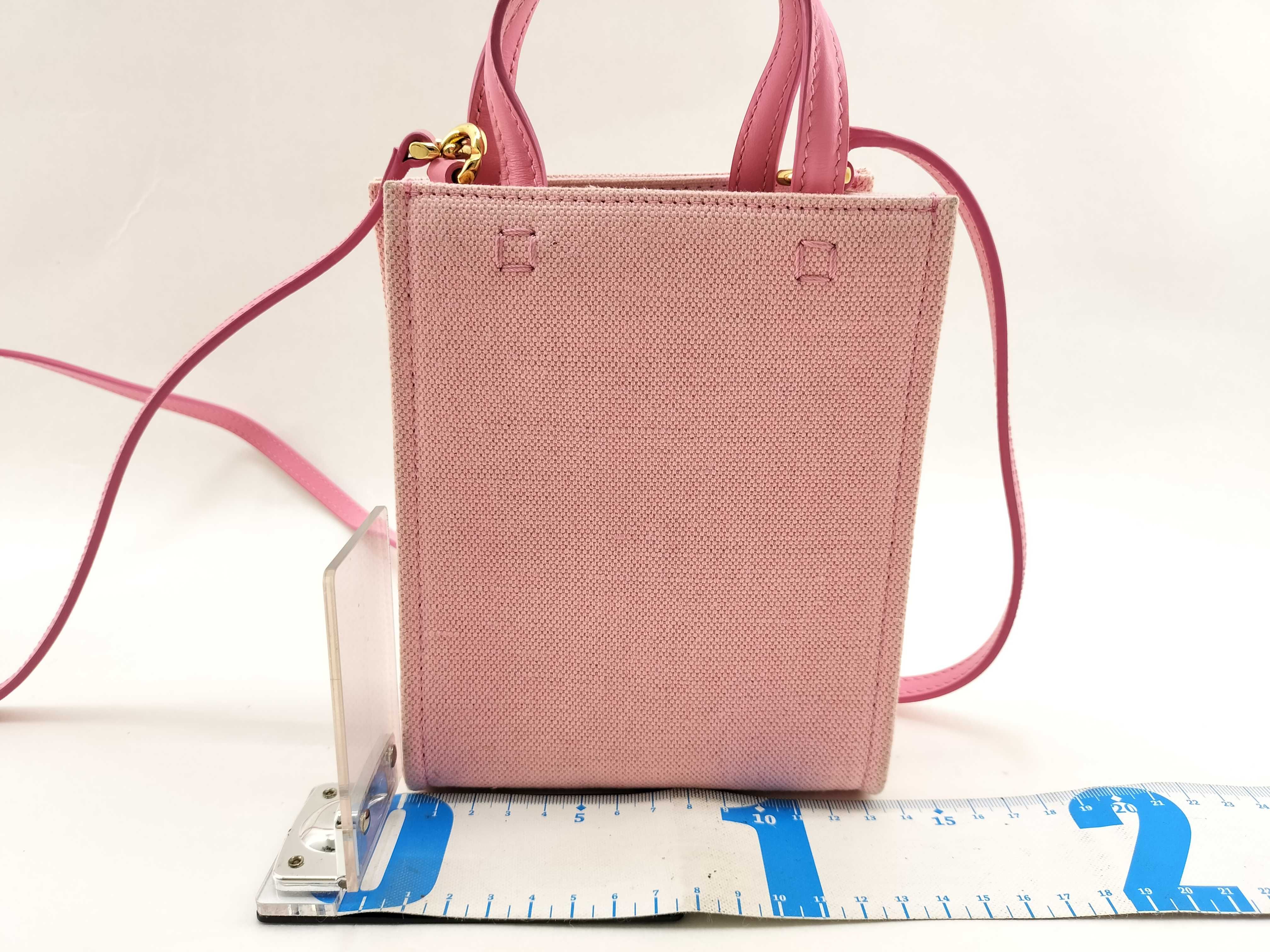 2-way Mini Shoulder Bag Canvas Handbag — view 2