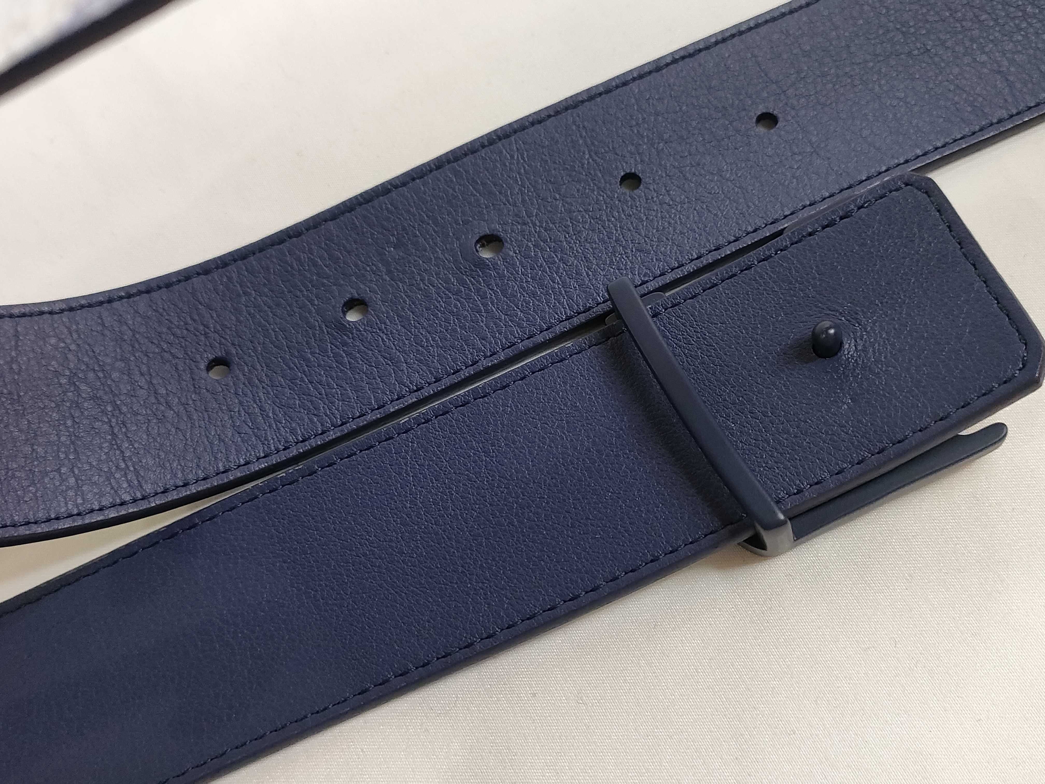 Ceinture LV Shape Belt Fashion Monogram Water Blue White M0358 95/38 Belt — view 4