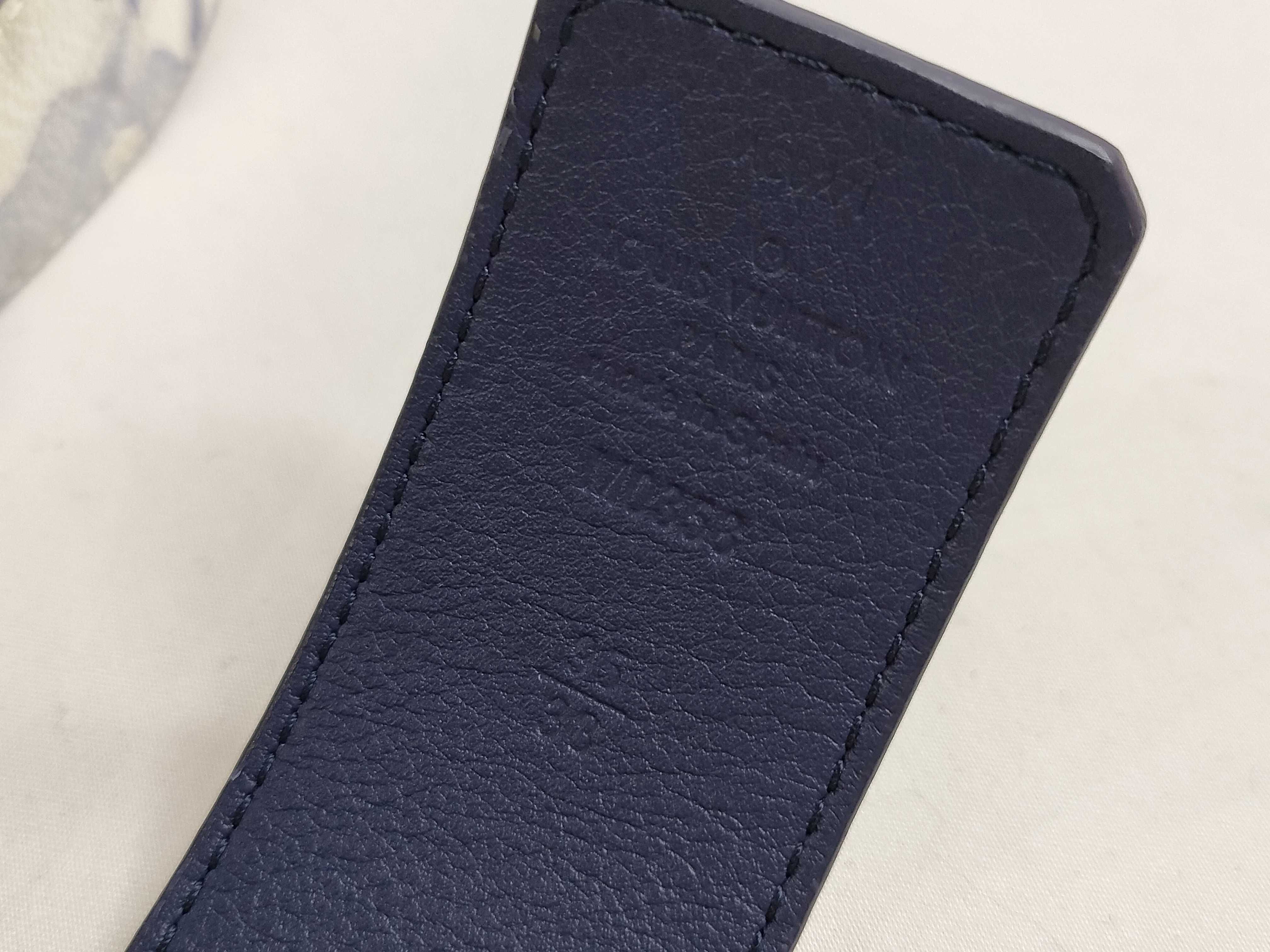 Ceinture LV Shape Belt Fashion Monogram Water Blue White M0358 95/38 Belt — view 5