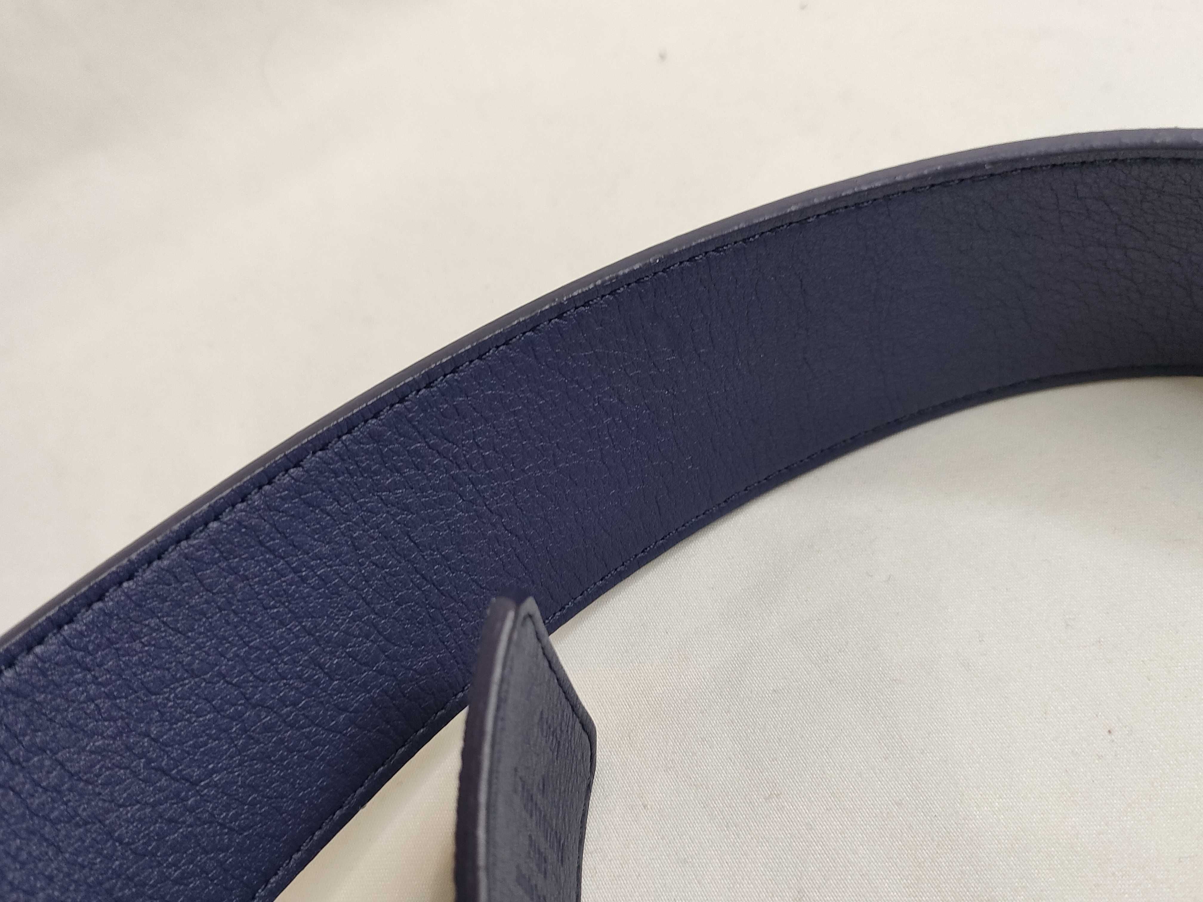 Ceinture LV Shape Belt Fashion Monogram Water Blue White M0358 95/38 Belt — view 10