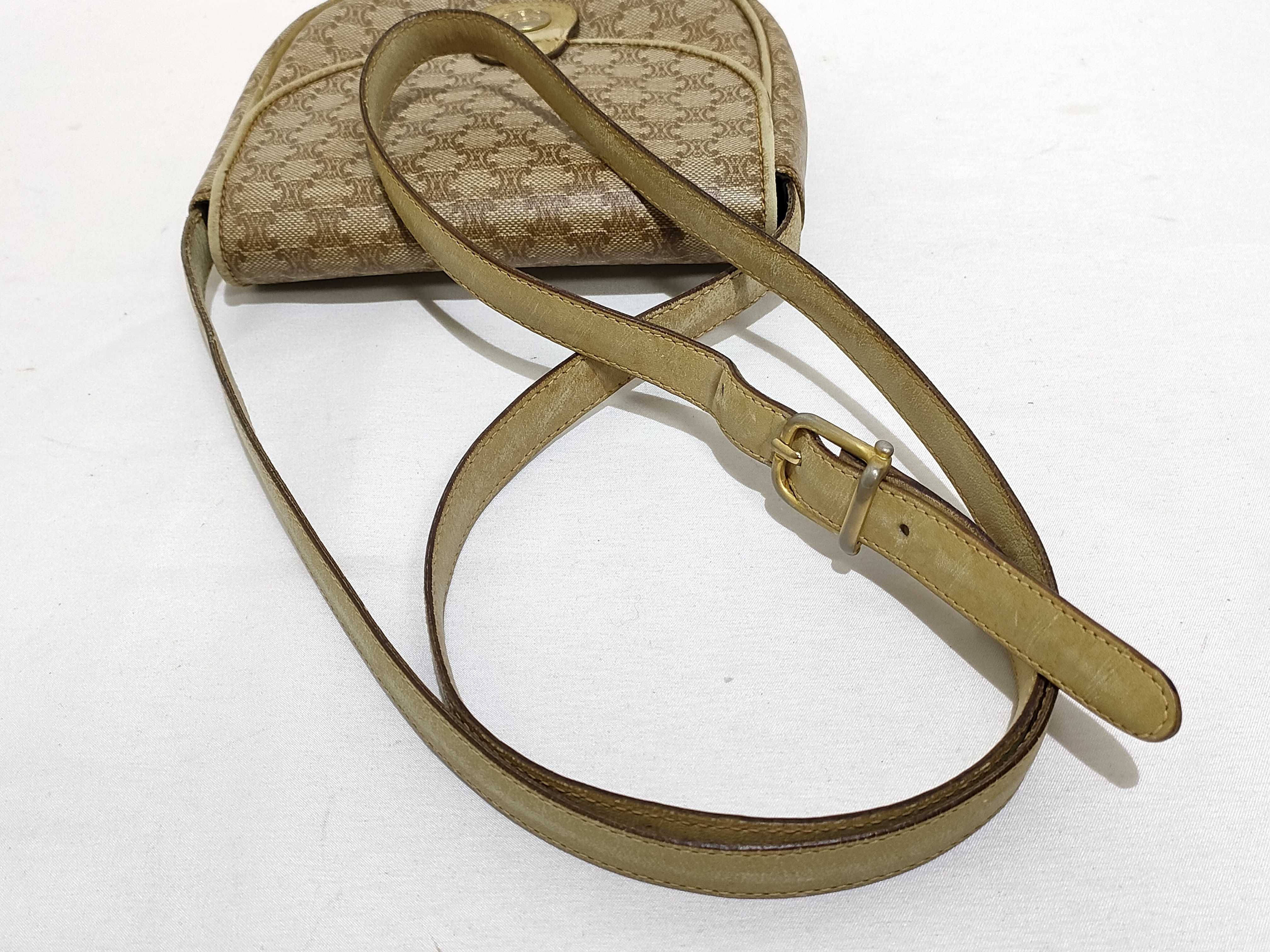 shoulder bag, Macadam pattern, beige. — view 3