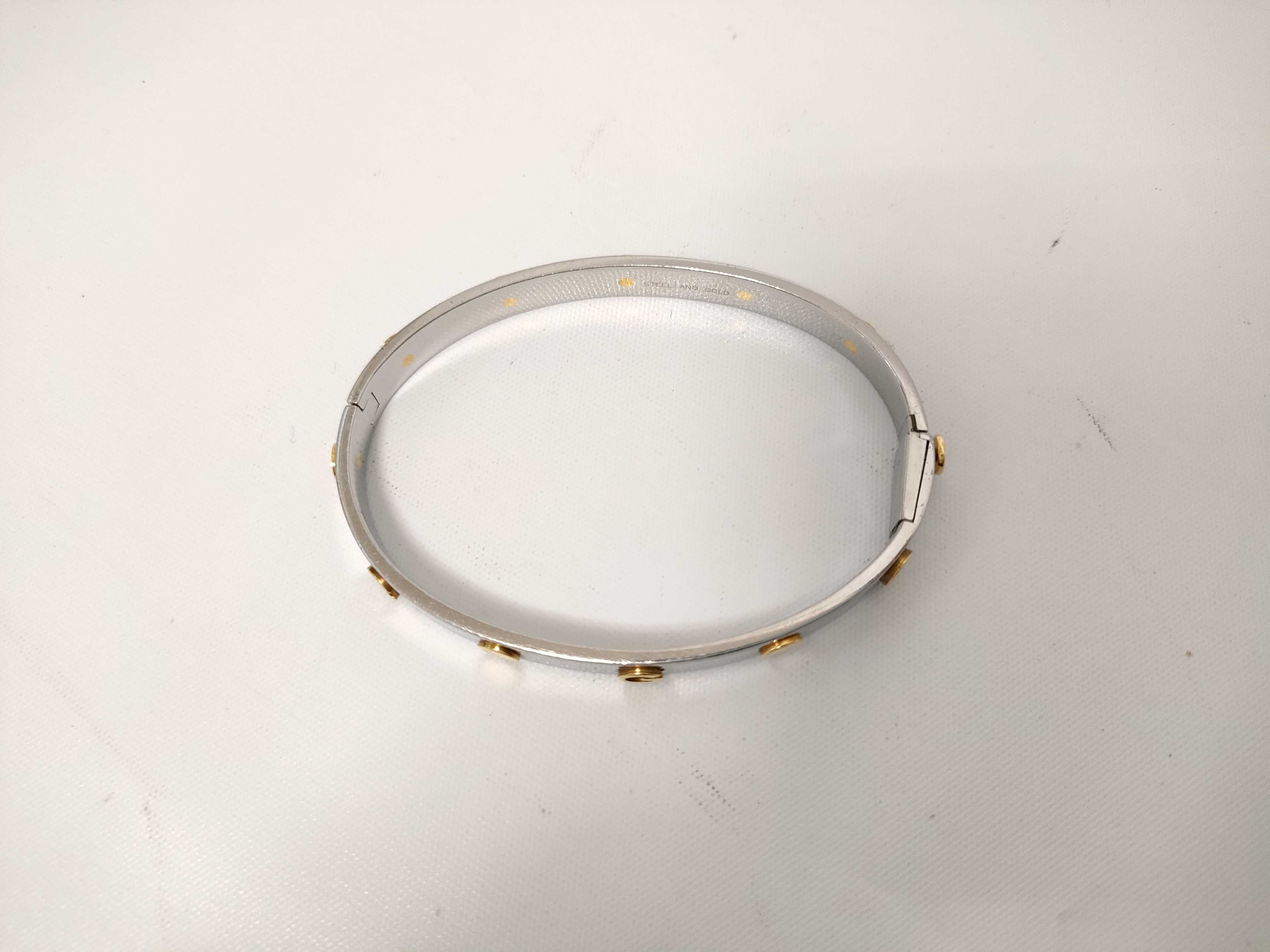 G-mark logo bangle YG x SS #17 Bracelet/Bangle — view 5