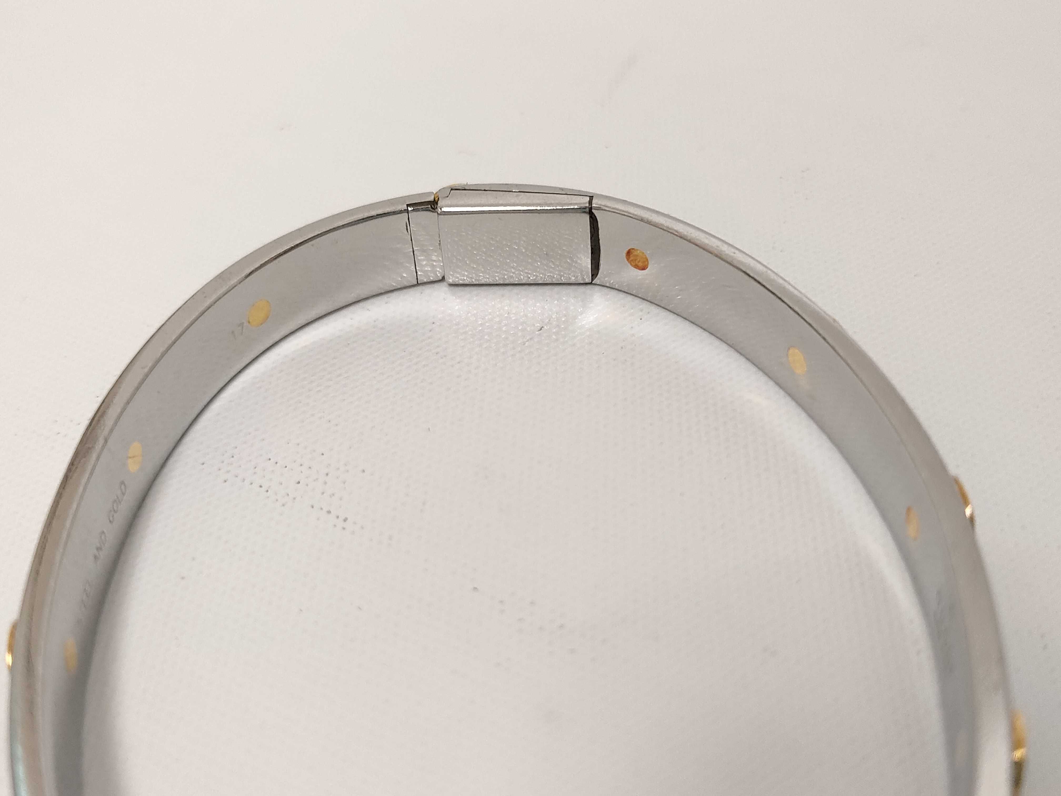 G-mark logo bangle YG x SS #17 Bracelet/Bangle — view 7