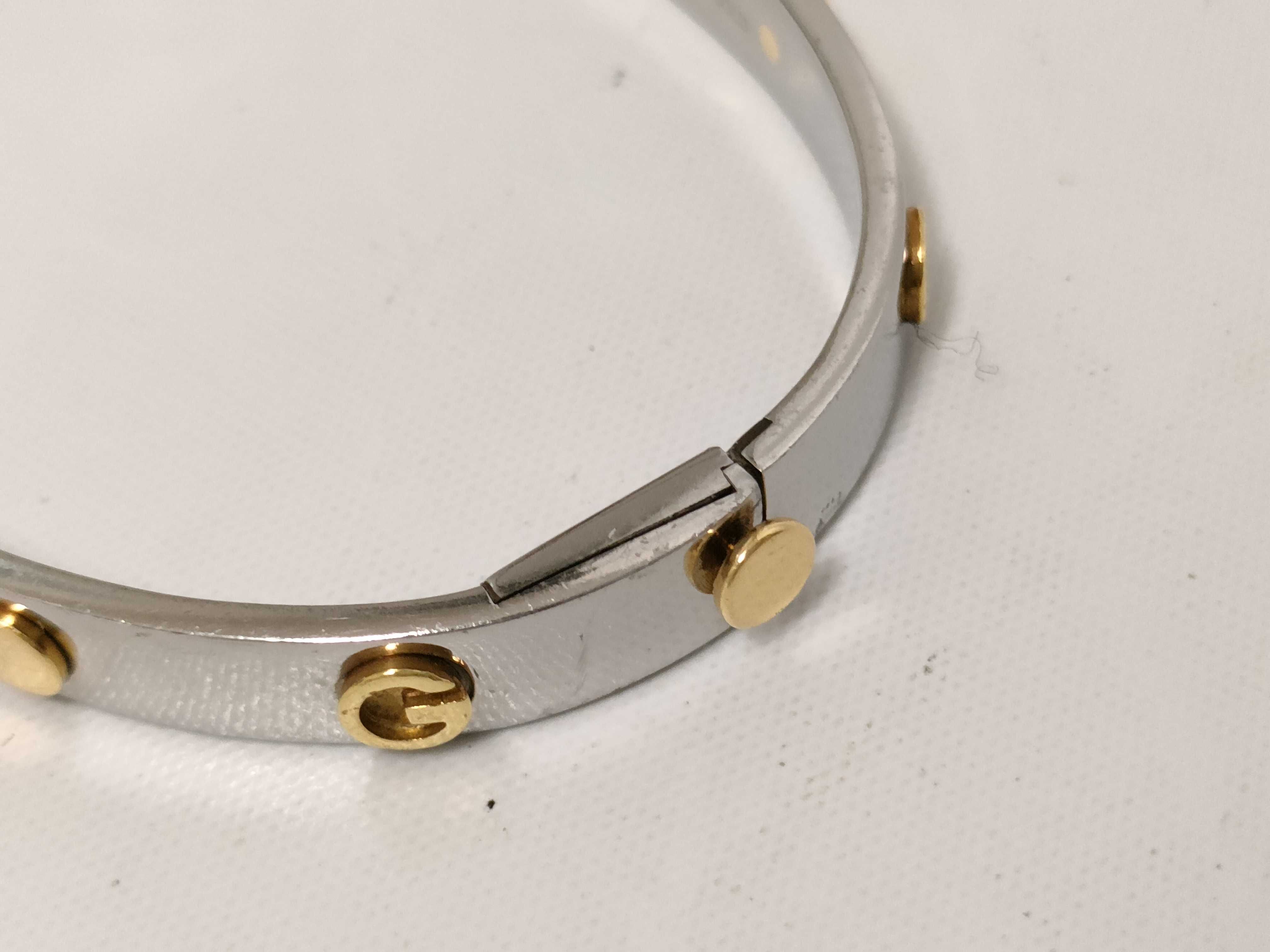 G-mark logo bangle YG x SS #17 Bracelet/Bangle — view 9