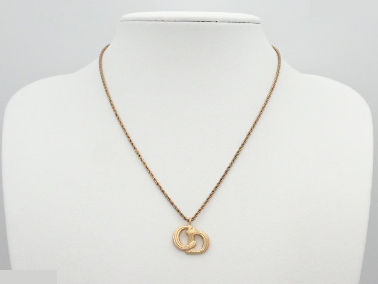 Other lines: Precious metal necklace, logo, gold chain, approximately 38cm. — view 3