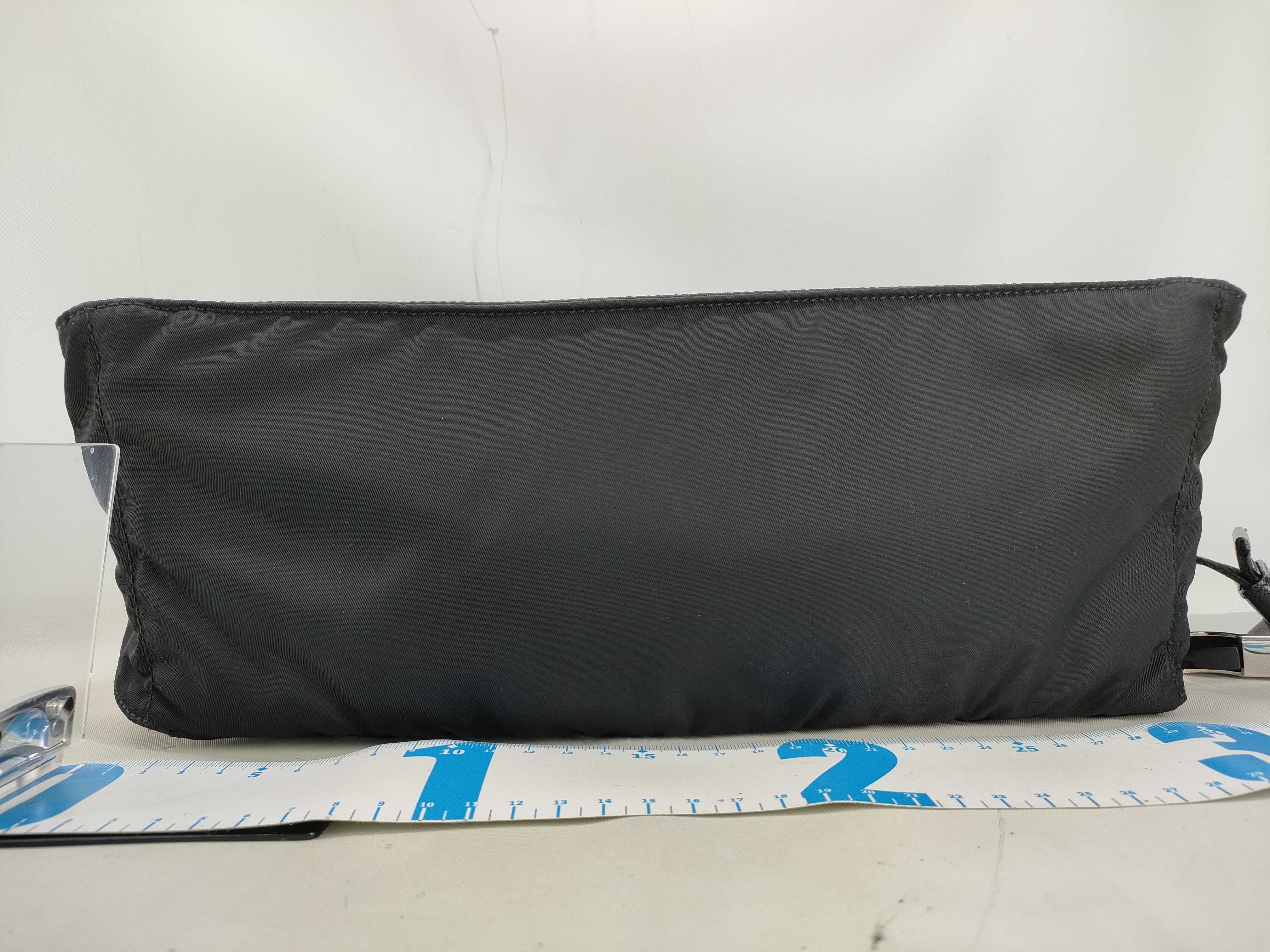 Nylon Prada Tessuto Nylon Body Bag Black 1BL011 Waist Bag — view 2