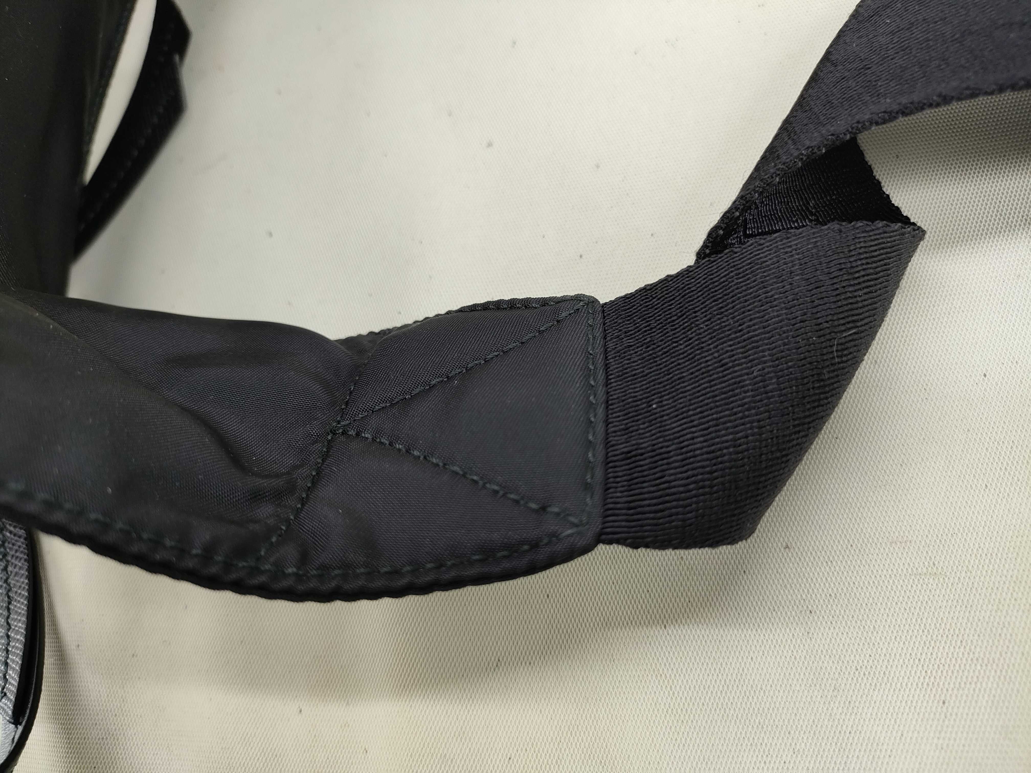 Nylon Prada Tessuto Nylon Body Bag Black 1BL011 Waist Bag — view 6