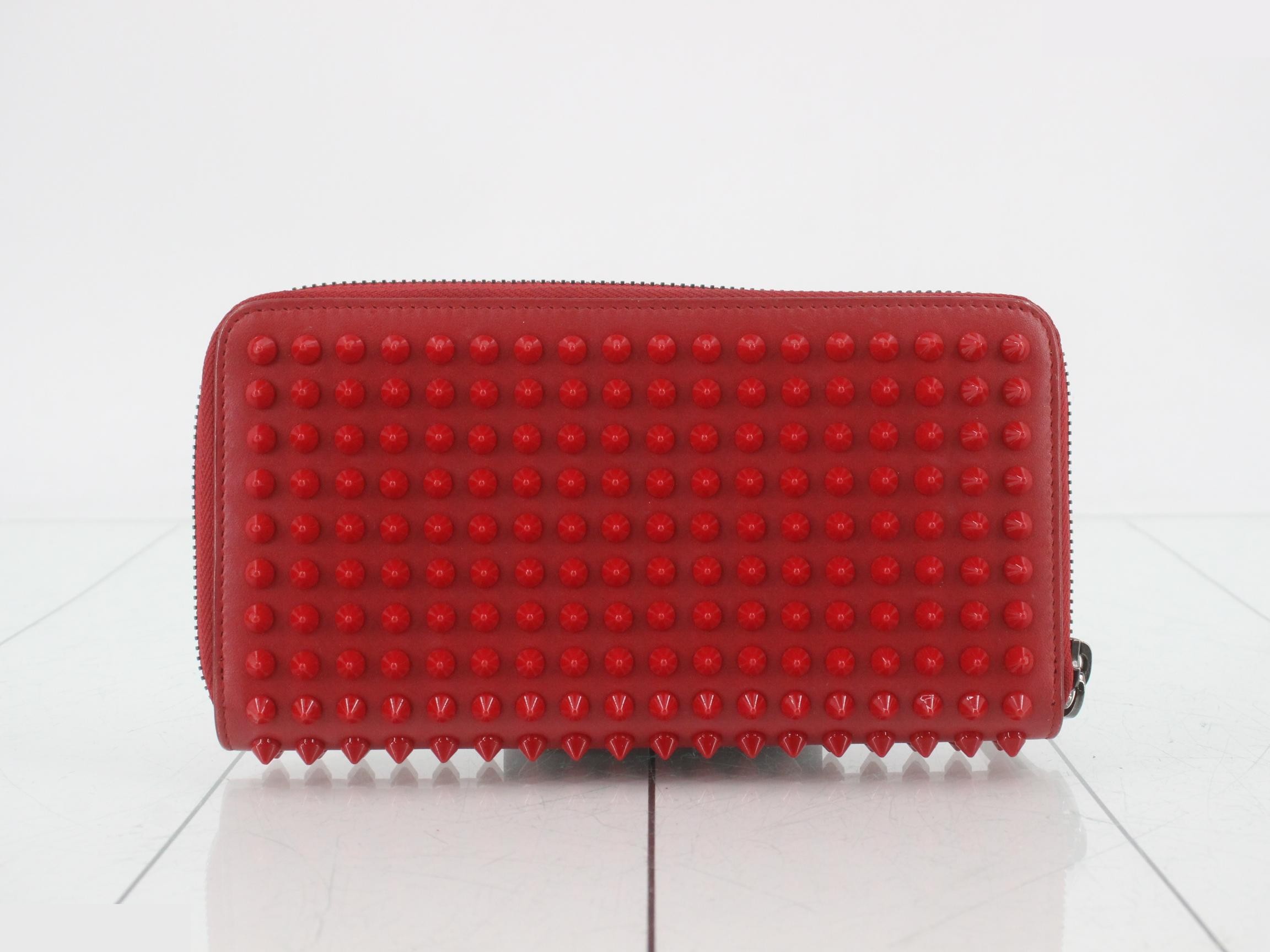 Panettone Studded Round Zipper Long Wallet — view 2