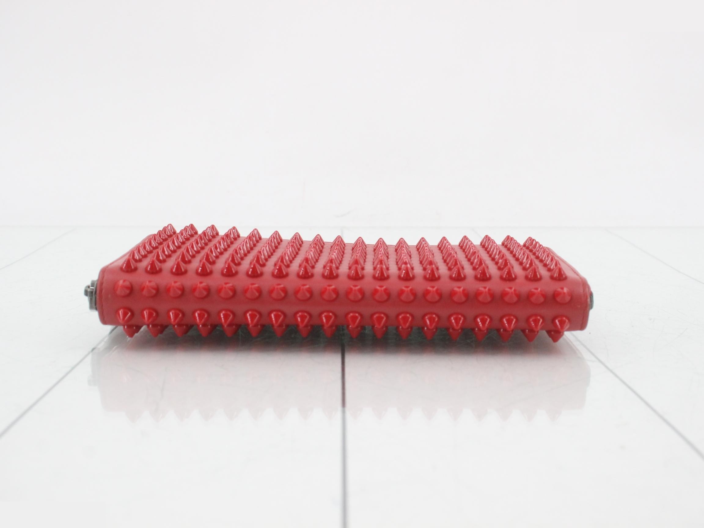 Panettone Studded Round Zipper Long Wallet — view 3