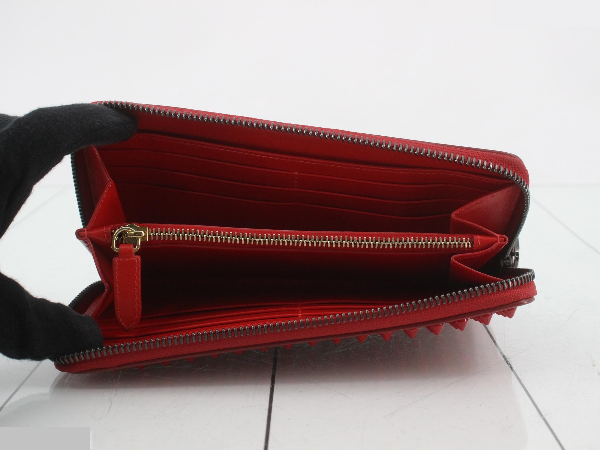Panettone Studded Round Zipper Long Wallet — view 4