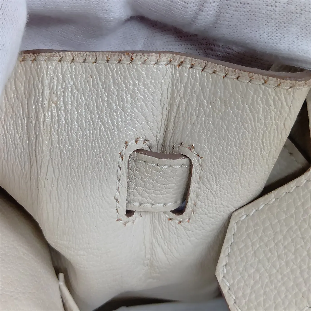 [Individually packaged] Hermes Birkin 30 Letournée Togo Beton Silver Hardware C: 2018 — view 14