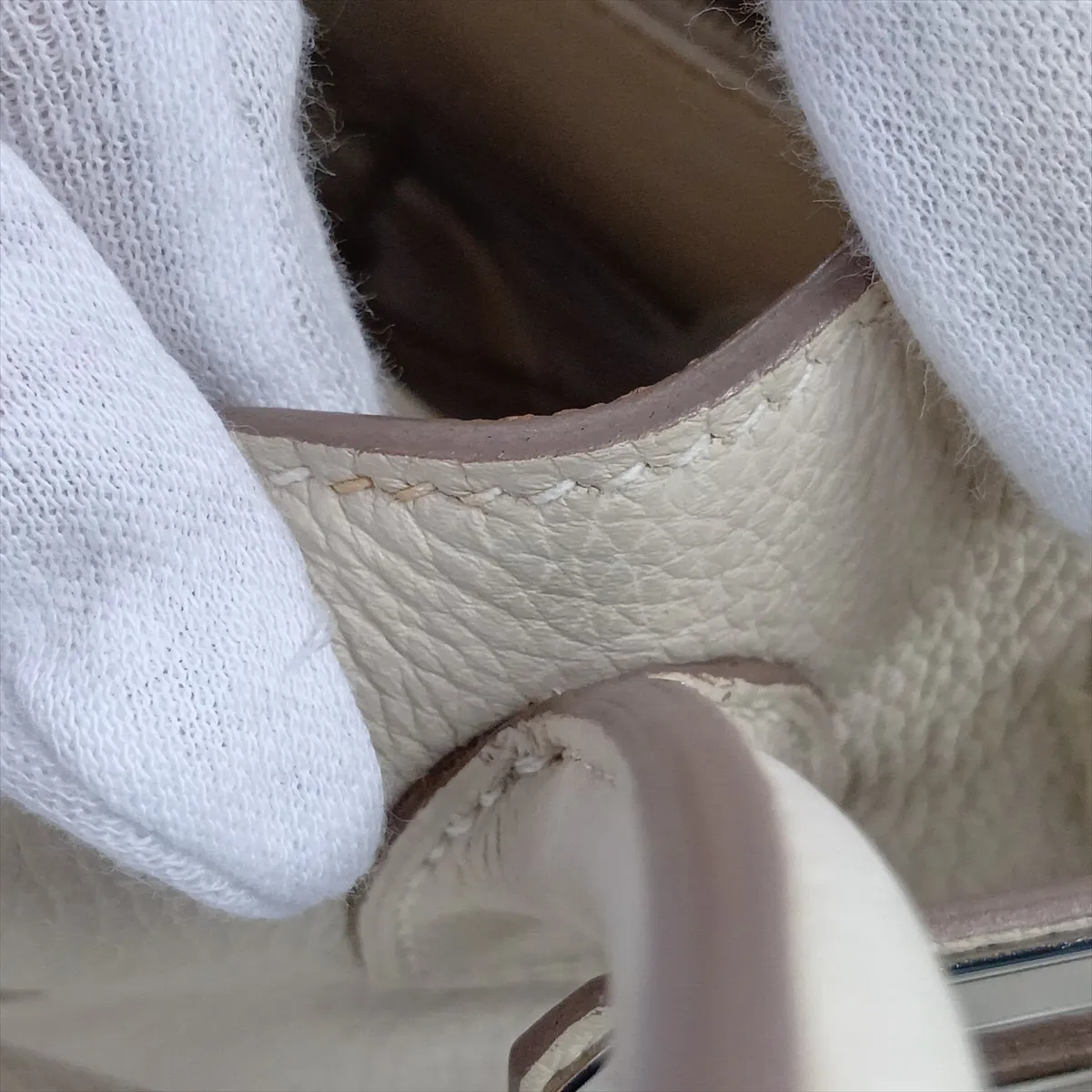 [Individually packaged] Hermes Birkin 30 Letournée Togo Beton Silver Hardware C: 2018 — view 15