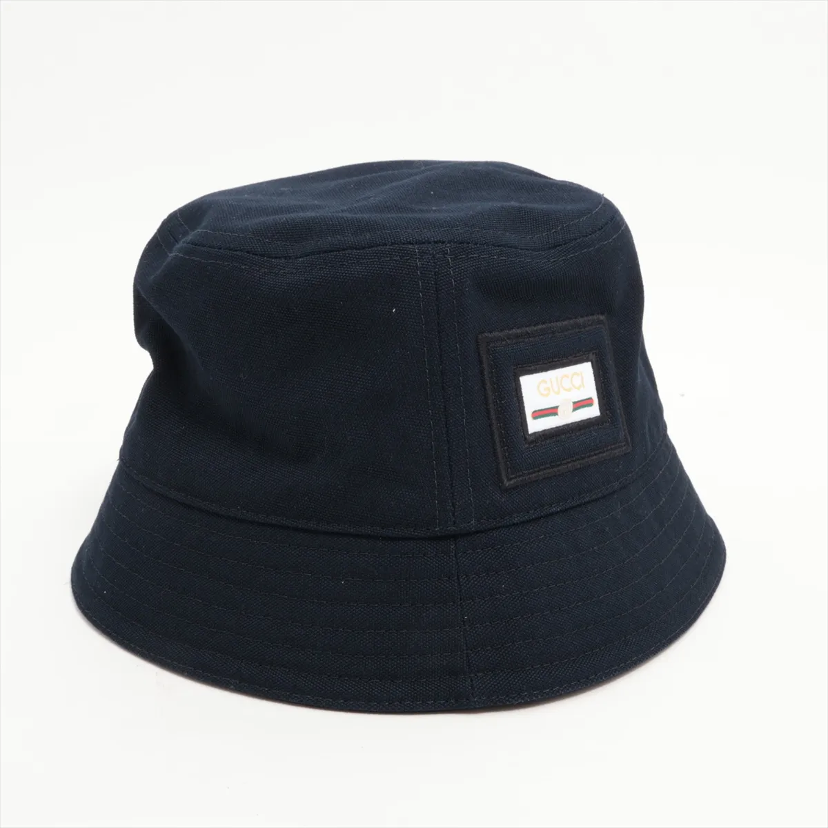 817447 4HBDP Logo Bucket Hat L Cotton Navy Threaded — view 2