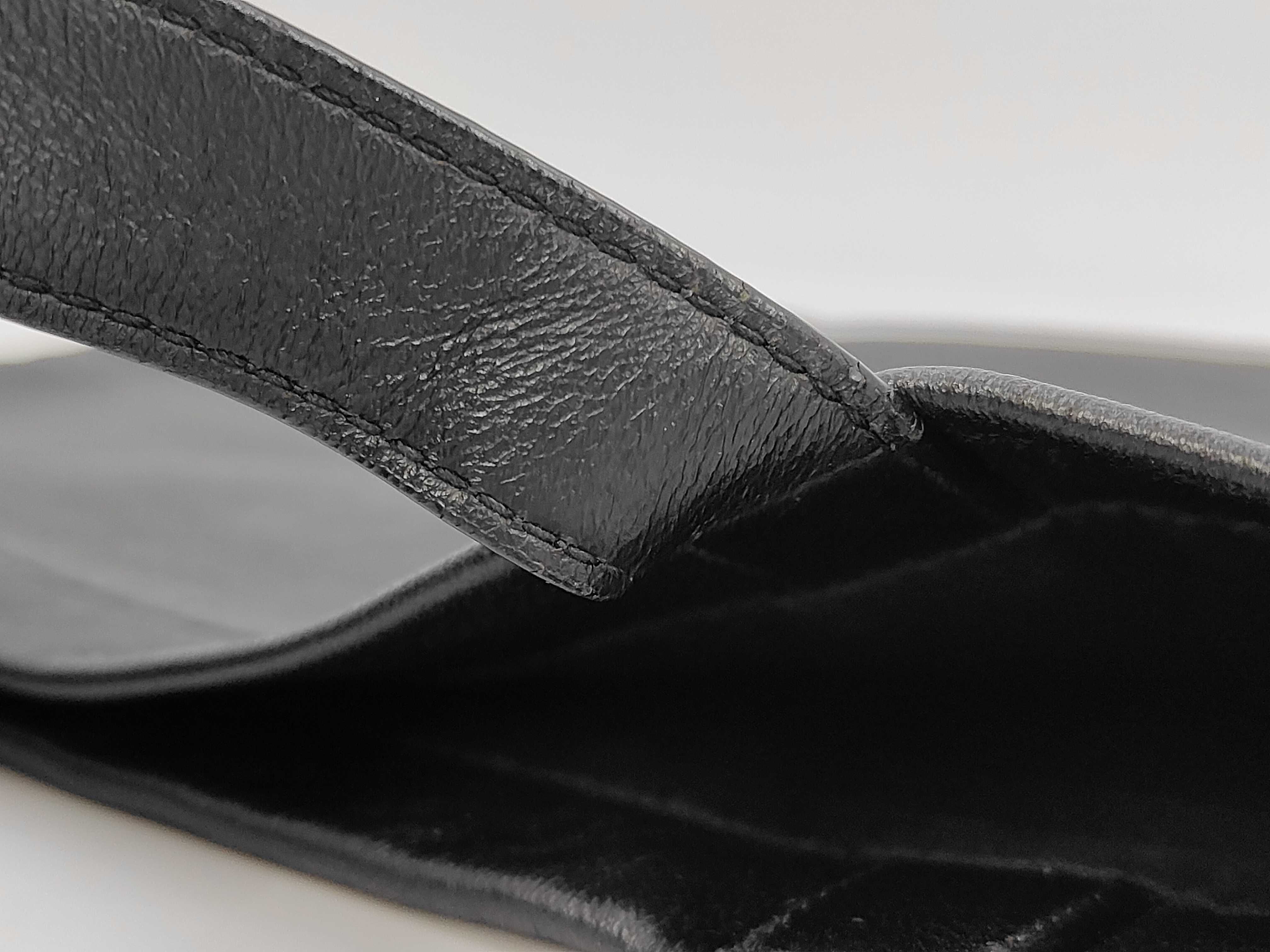 Leather Tote Bag, Black, with Dust Bag. — view 8