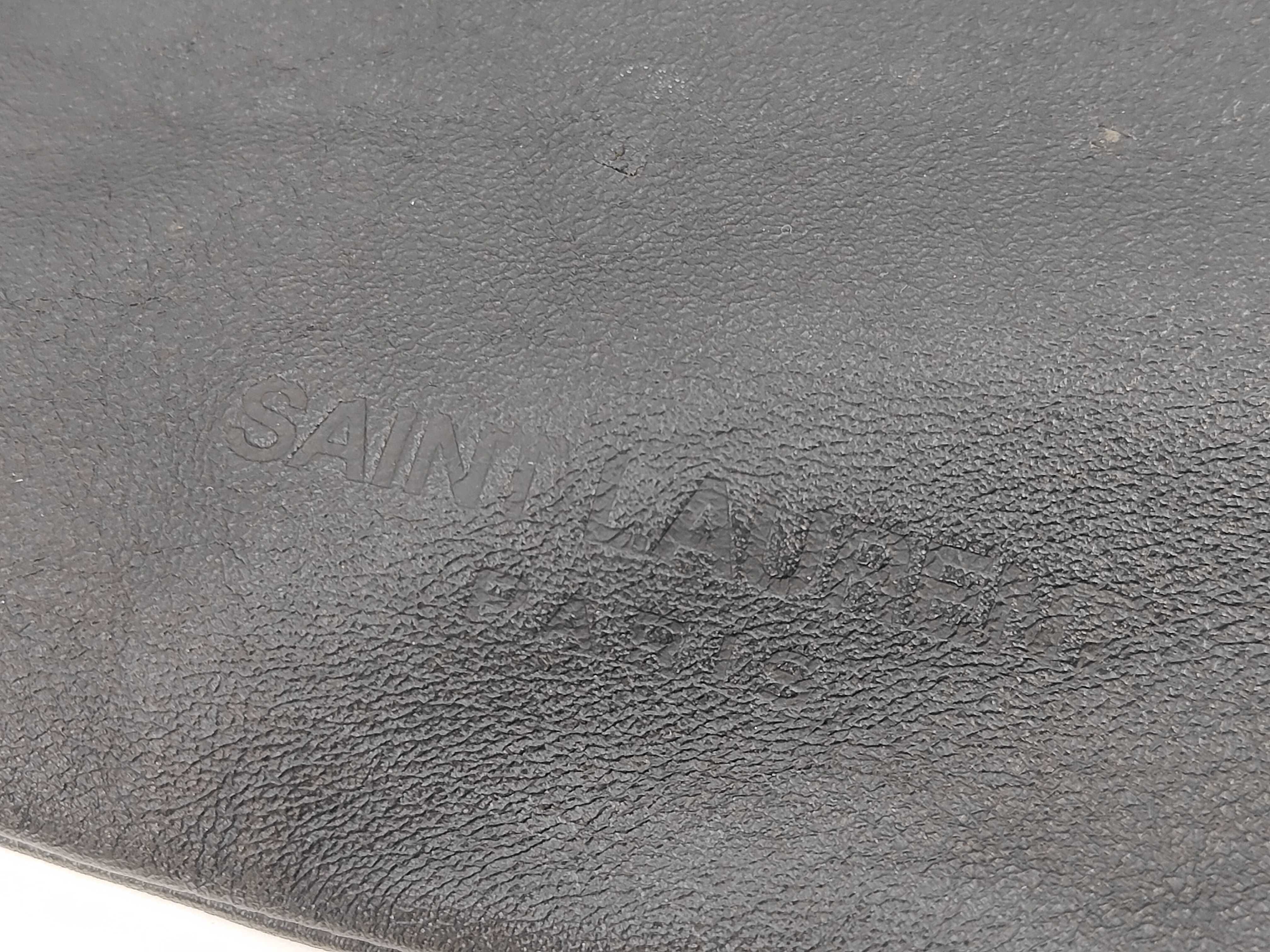 Leather Tote Bag, Black, with Dust Bag. — view 10