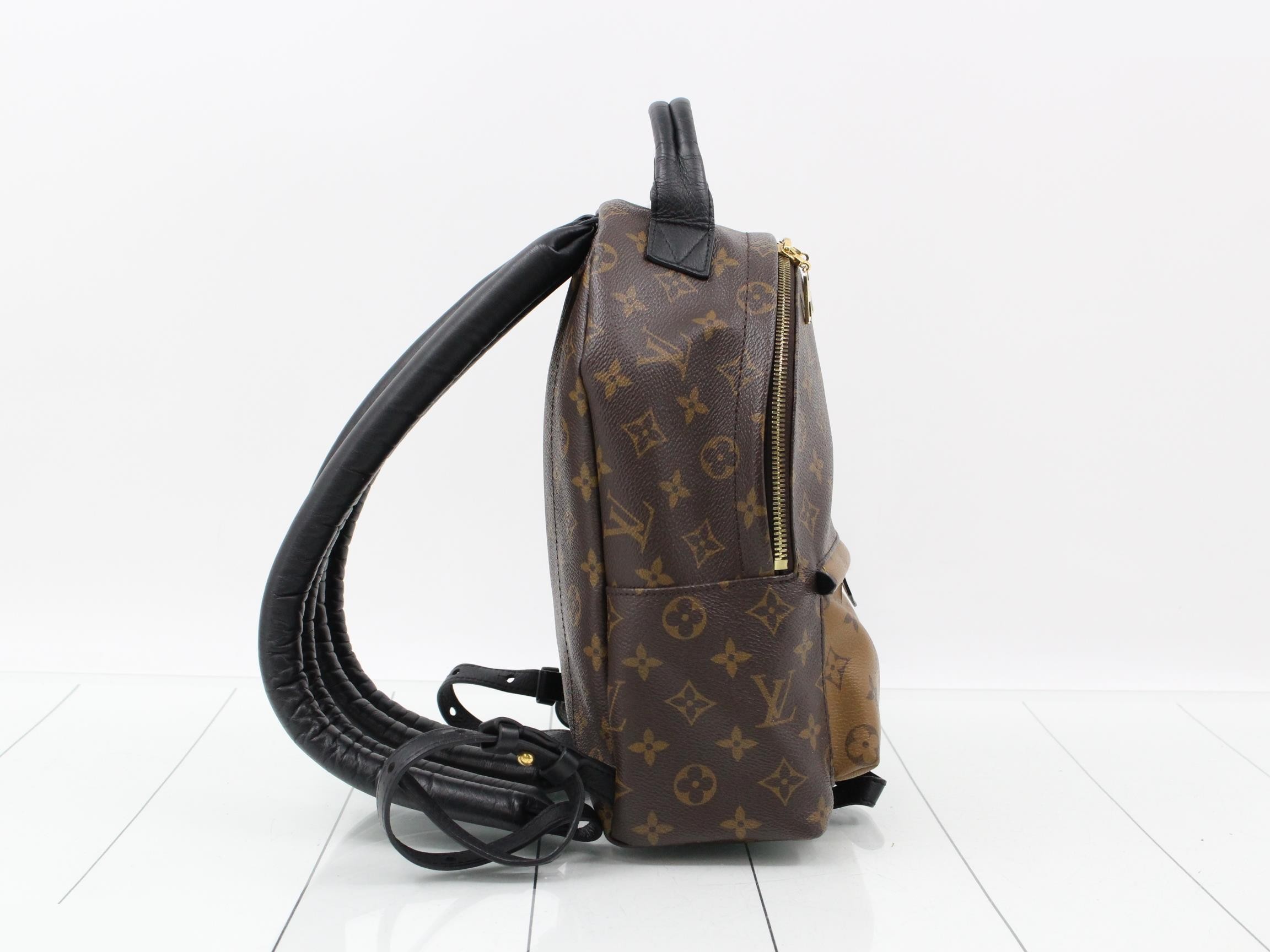 Monogram Reverse Palm Springs Backpack PM (Backpack) — view 4