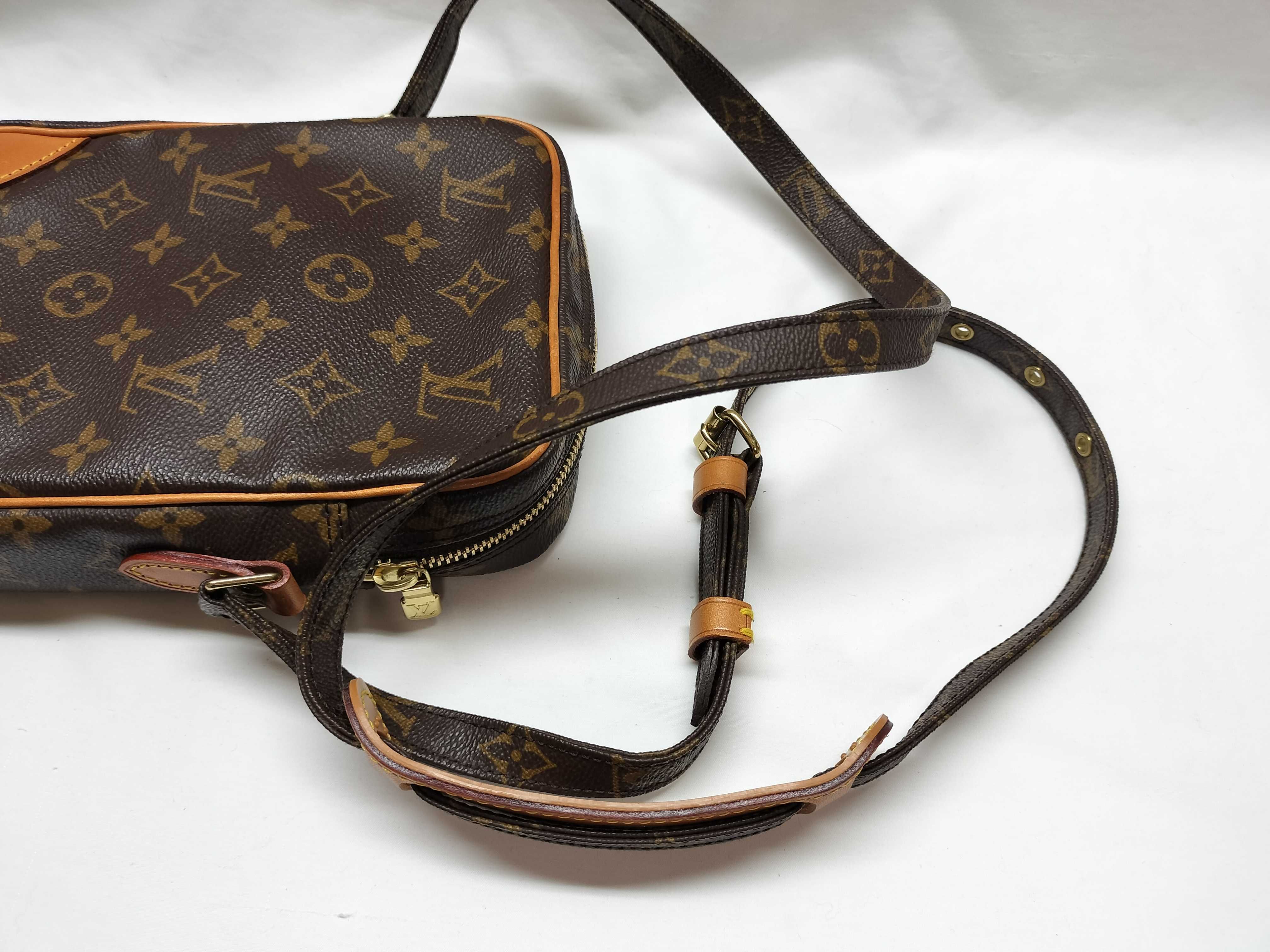 Monogram Danube M45266 AR0060 Brown Shoulder Bag — view 7