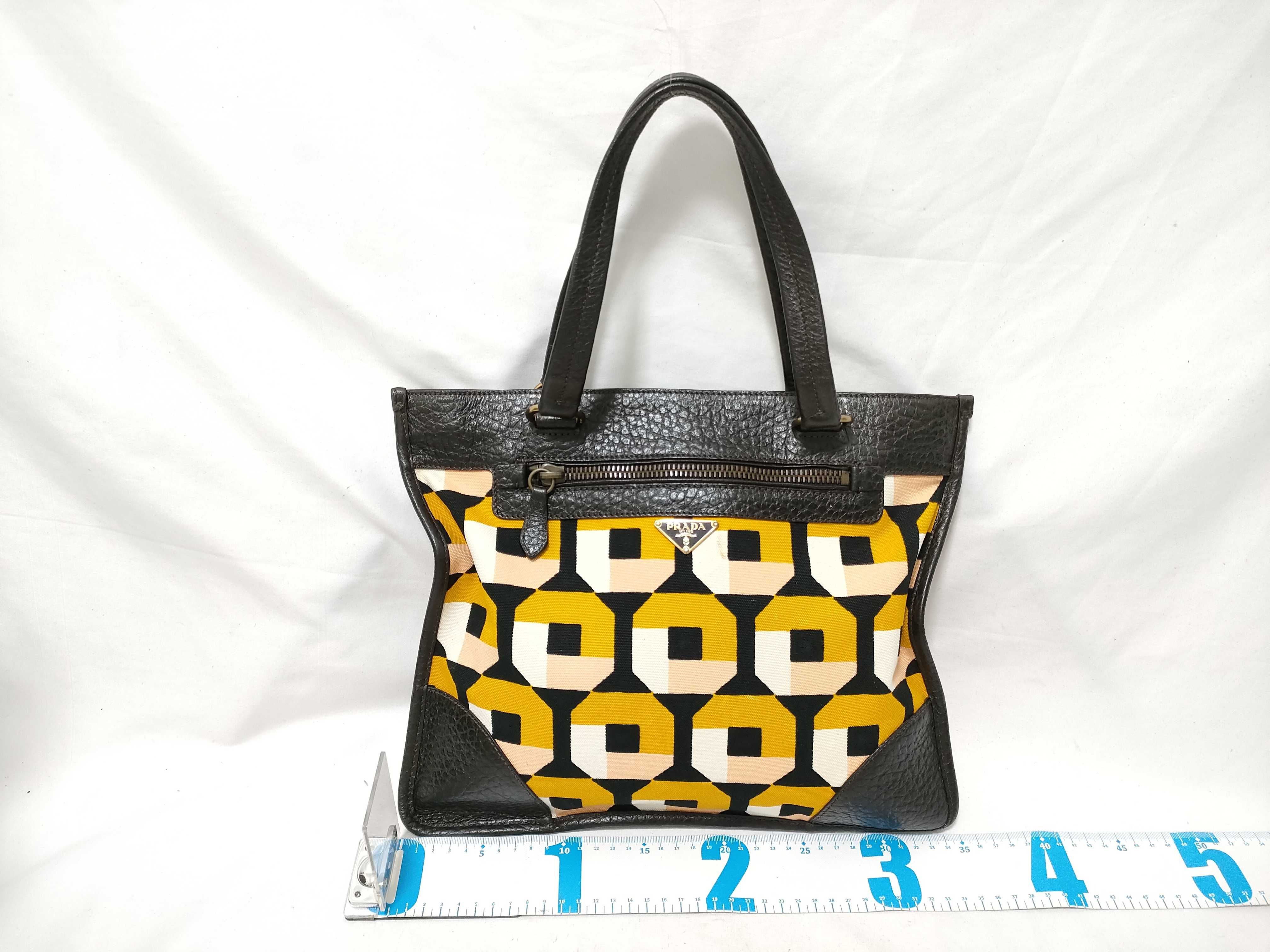 Canvas x Leather Tote Bag — view 2