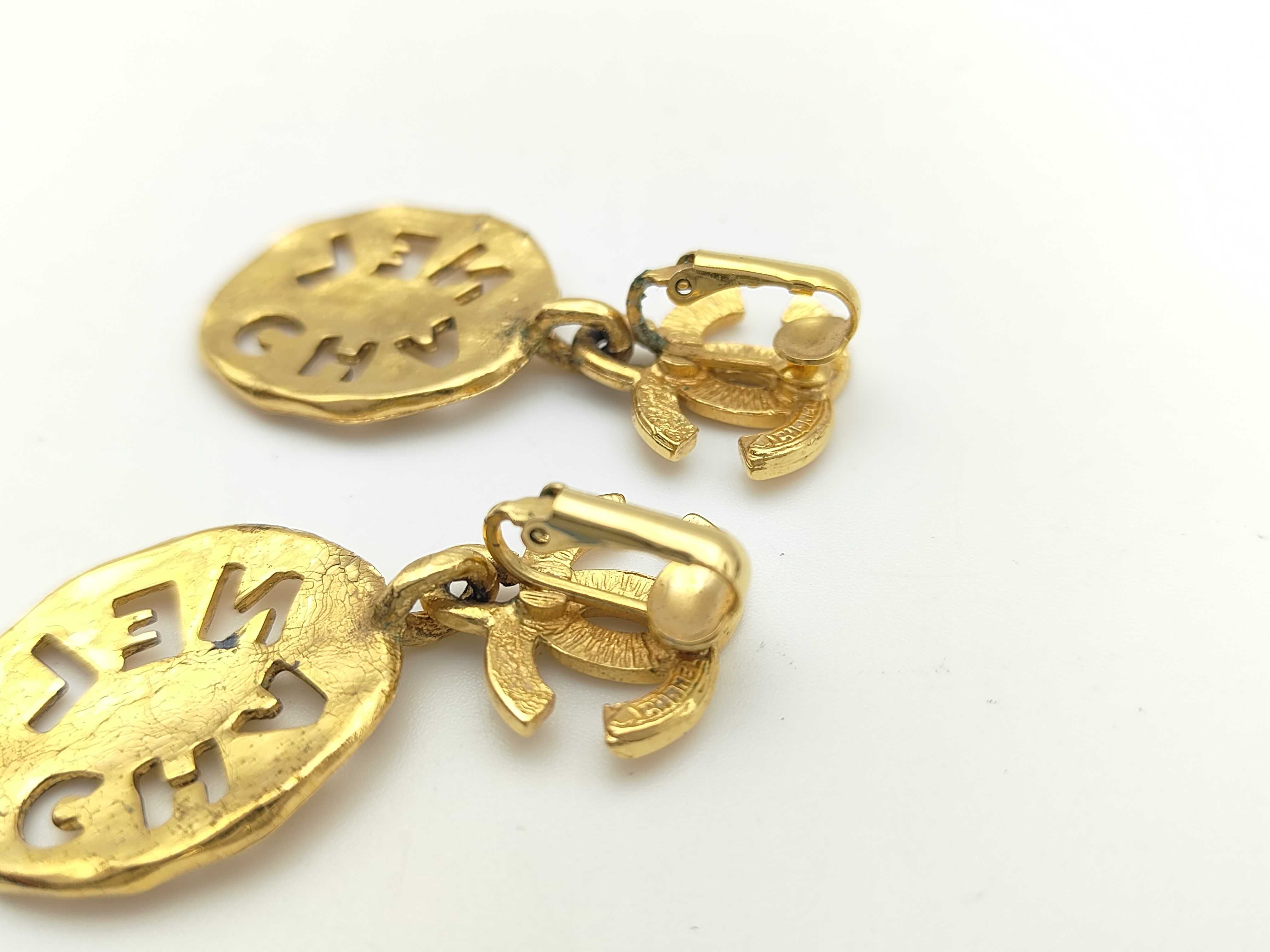Coco Vintage Plate Earrings — view 3
