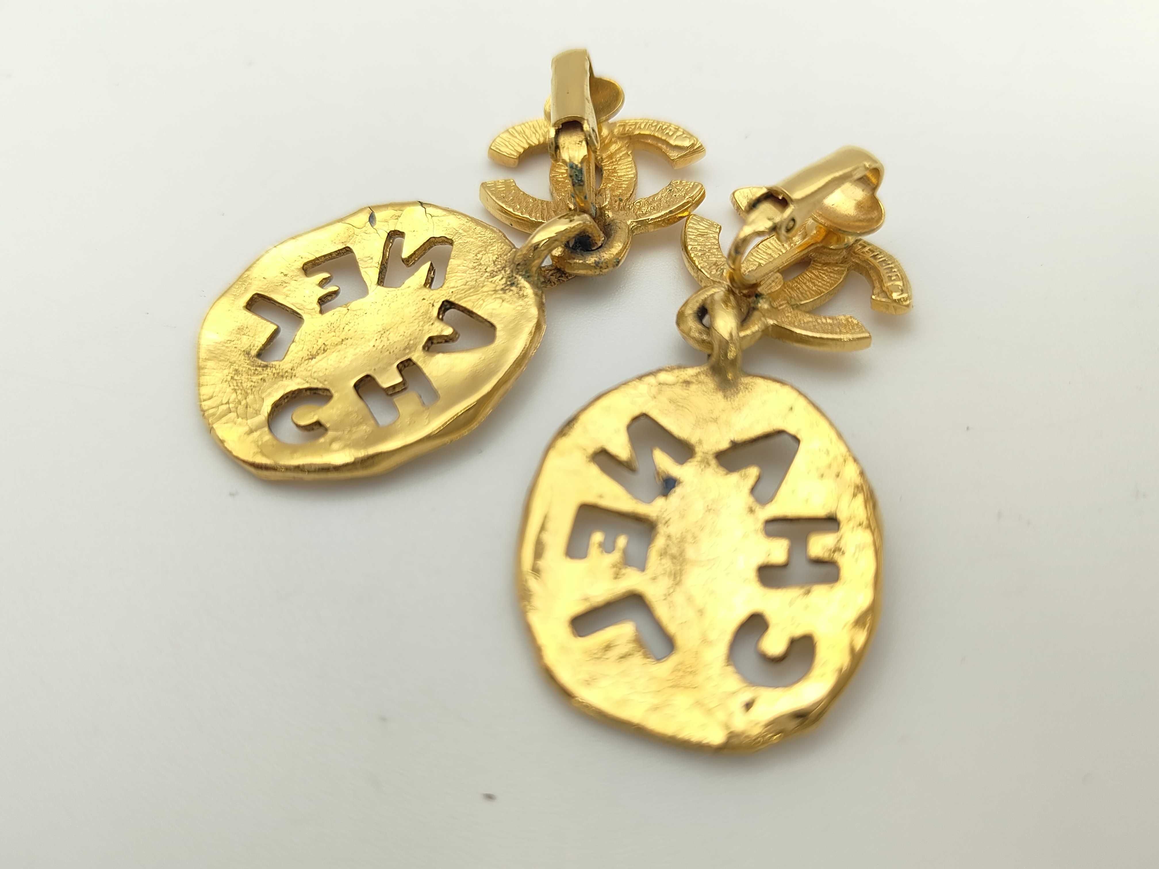 Coco Vintage Plate Earrings — view 5