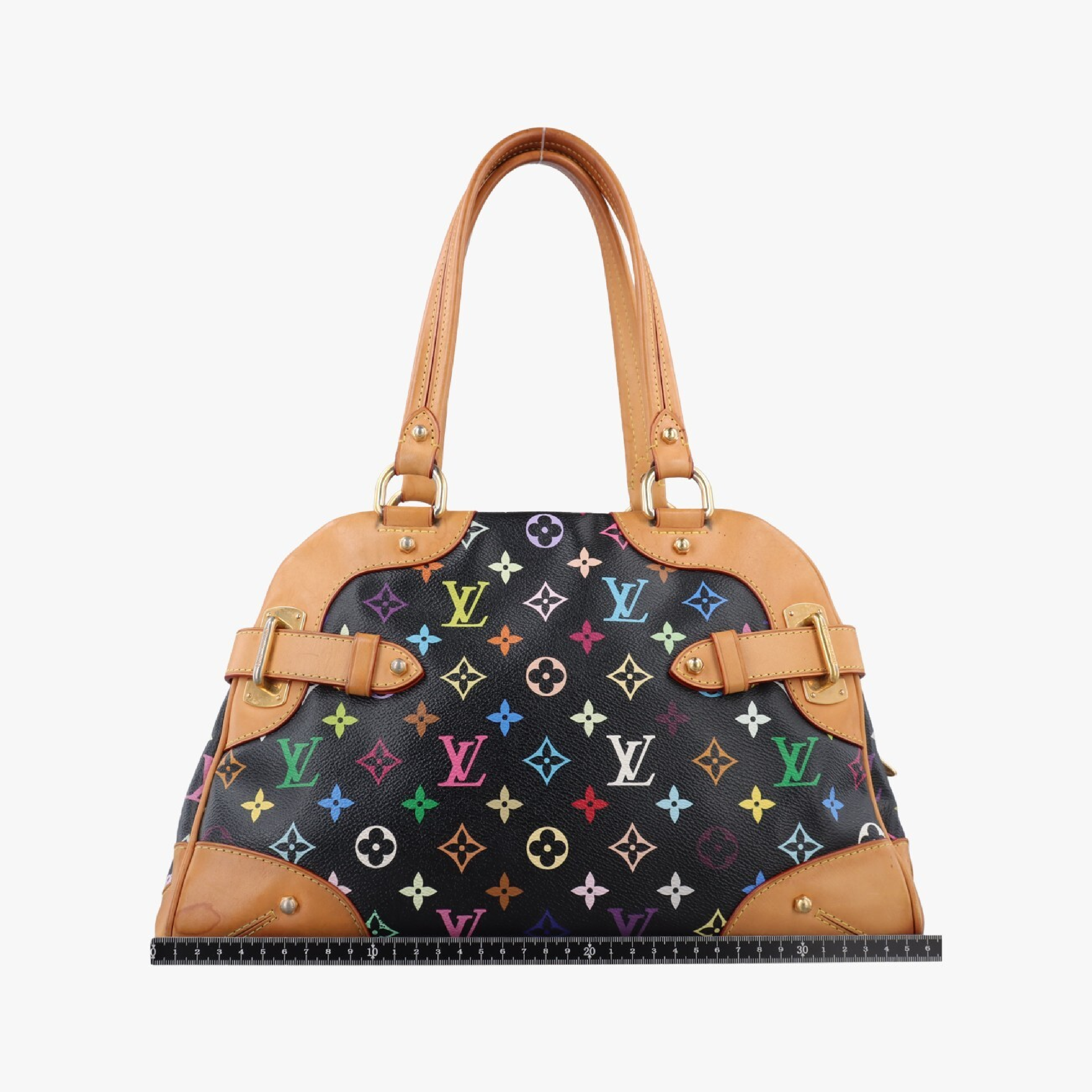 Claudia Noir Monogram Multicolor M40194 CE1182 Shoulder Bag — view 2